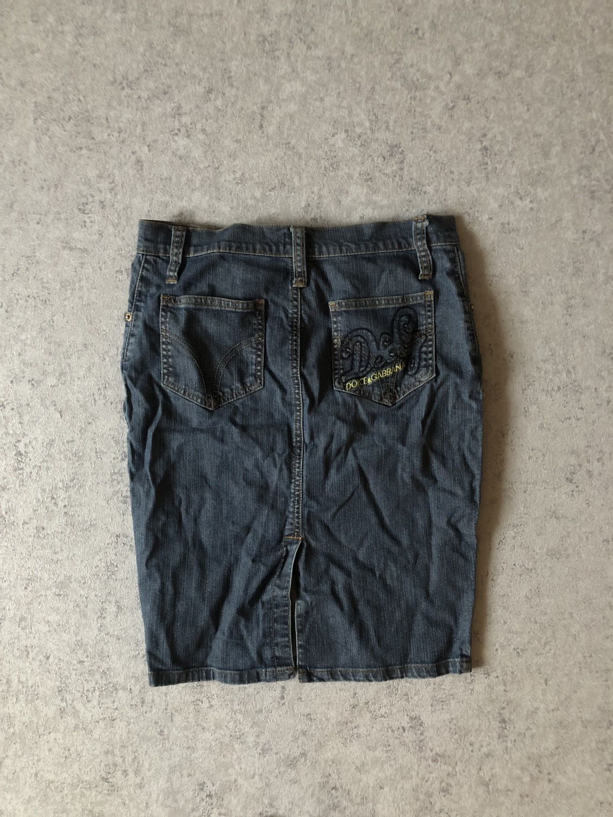 Designer × Dolce & Gabbana × Vintage VINTAGE DOLCE & GABBANA SKIRT Size 26" / US 2 / IT 38 - 2 Thumbnail