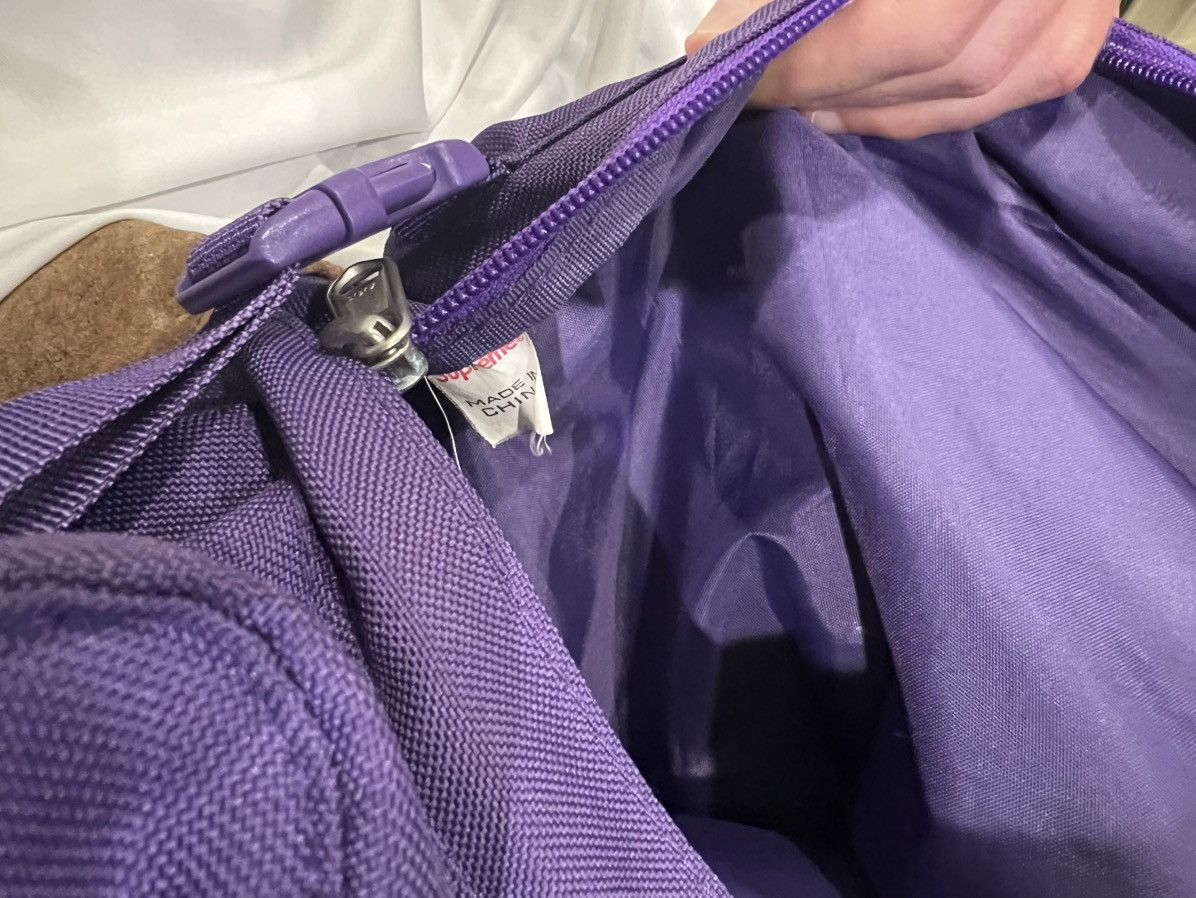 Supreme 2006 Paranoia Purple 20th Box Logo Backpack Size ONE SIZE - 13 Thumbnail