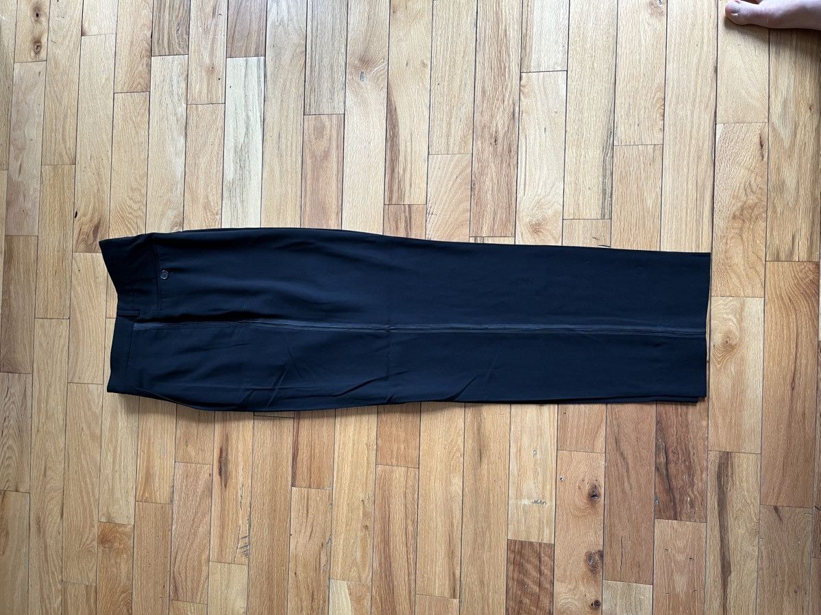 Giorgio Armani Wool Pleated Wide Legged Tuxedo Trousers Size US 38 / EU 54 - 3 Thumbnail