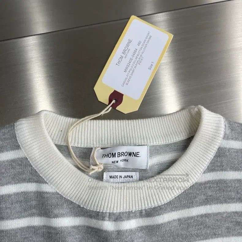 Thom Browne Thom Browne Striped knit sweater Size US S / EU 44-46 / 1 - 2 Thumbnail