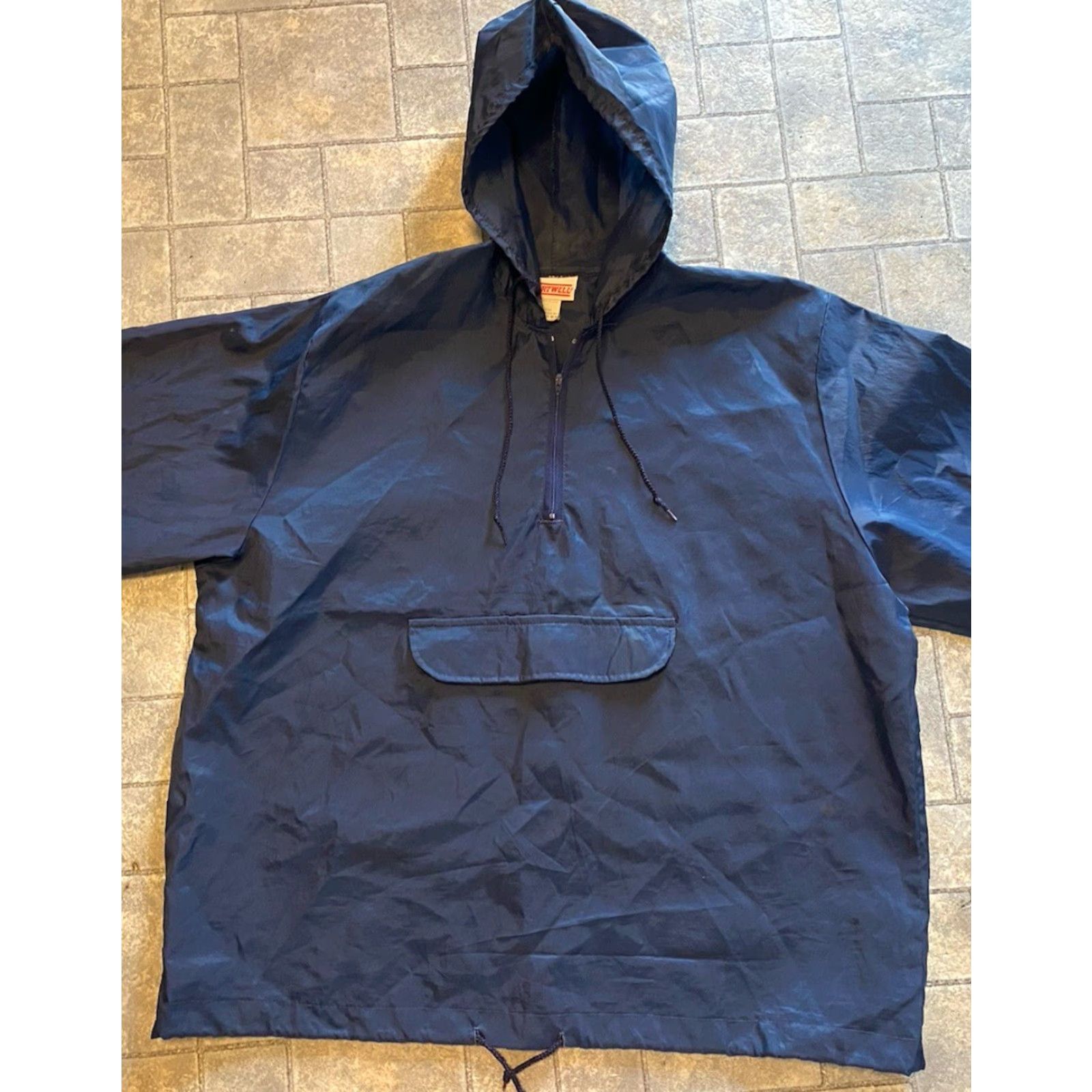 Vintage Hartwell Jacket Mens XL Made In USA With Kangaroo Pocket Air Force Lightweight Size US XL / EU 56 / 4 - 4 Thumbnail