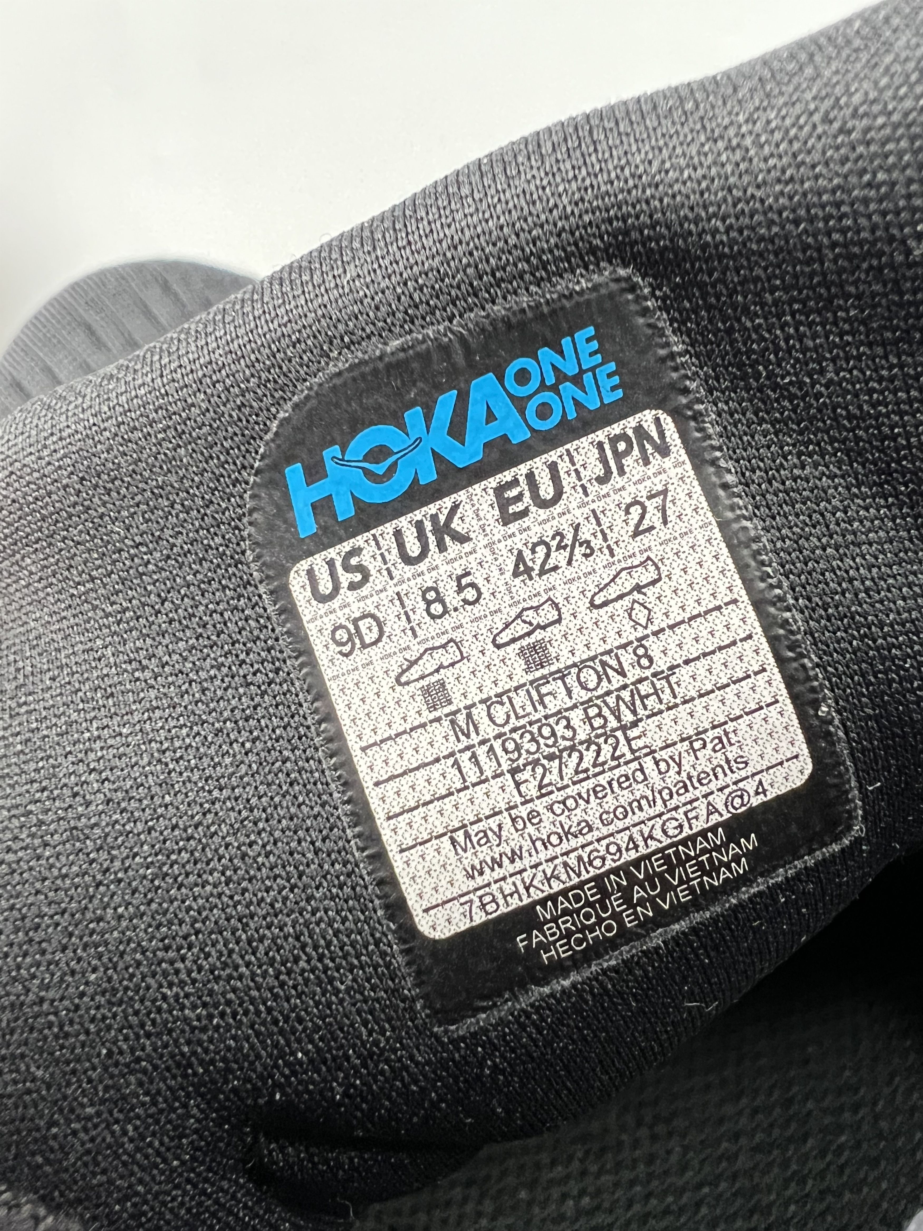 Hoka 9D Hoka One One Clifton 8 Running Shoes Gym Walking Size US 9 / EU 42 - 8 Thumbnail