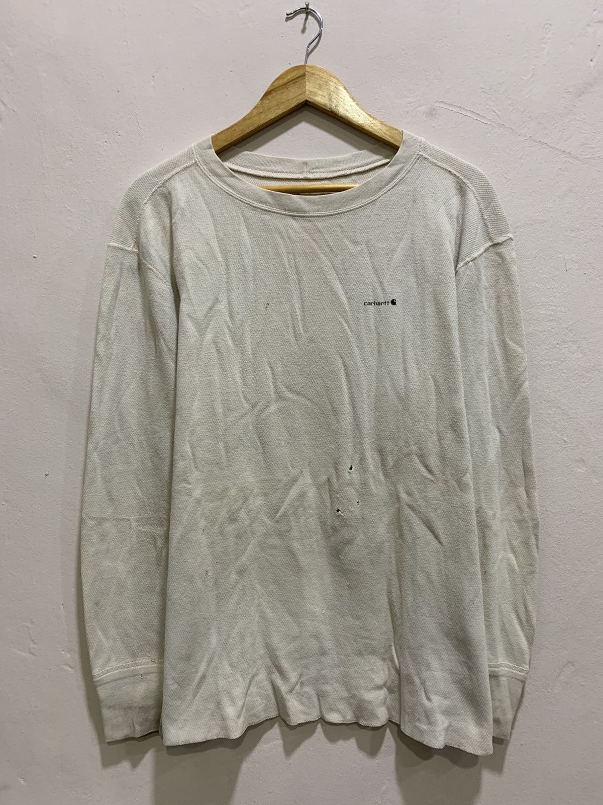 Carhartt Carhartt Thrahed Long Sleeve Tee Shirt Size US XL / EU 56 / 4 - 1 Thumbnail