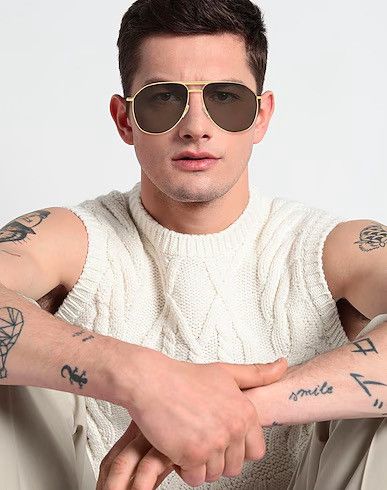 Gucci × Vintage Gucci sunglasses GG1220S 001 59 Made in Japan New Collection Size ONE SIZE - 2 Thumbnail