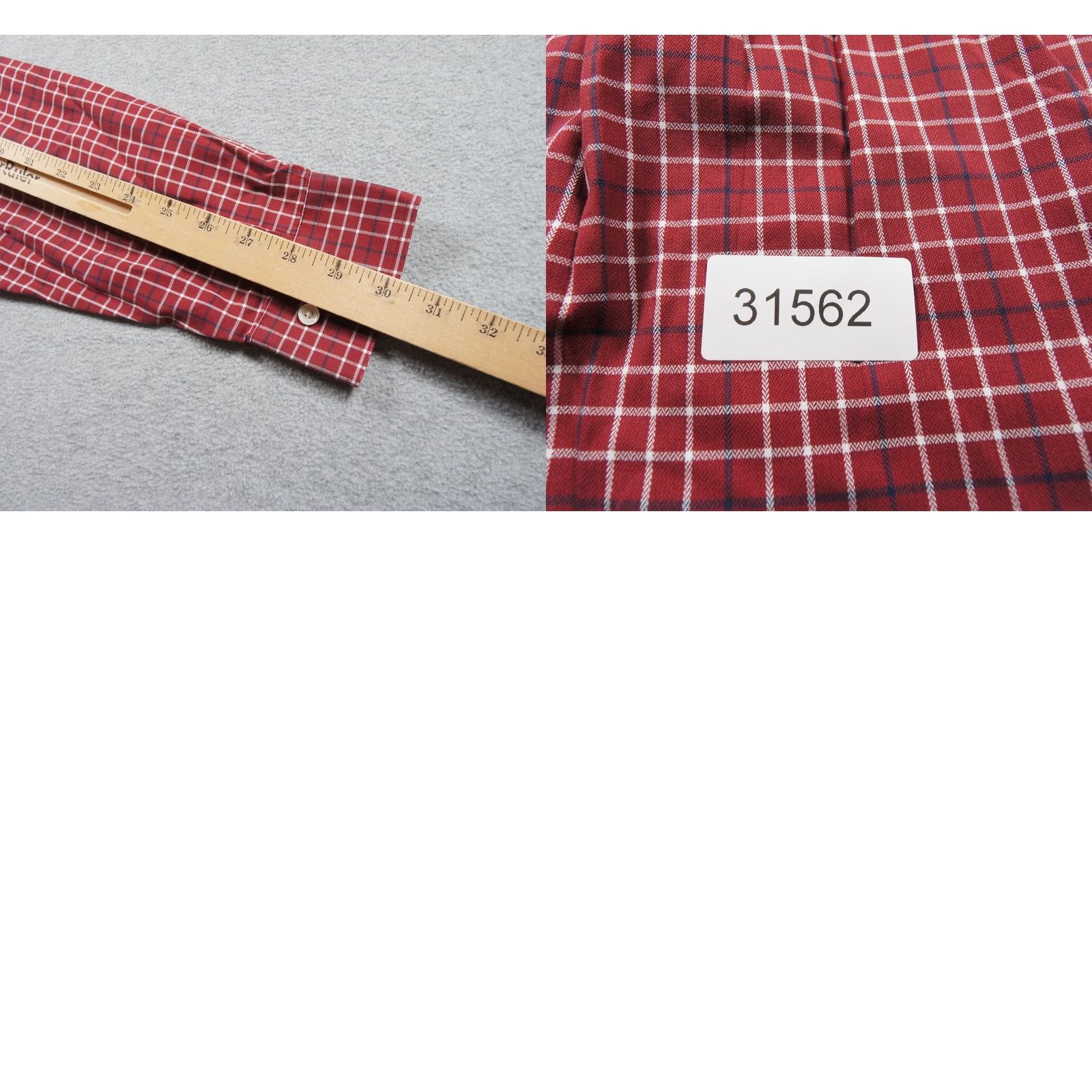 Brooks Brothers Brooks Brothers Shirt Mens Small Red Button Down Regent Check Supima Cotton Size US S / EU 44-46 / 1 - 8 Thumbnail