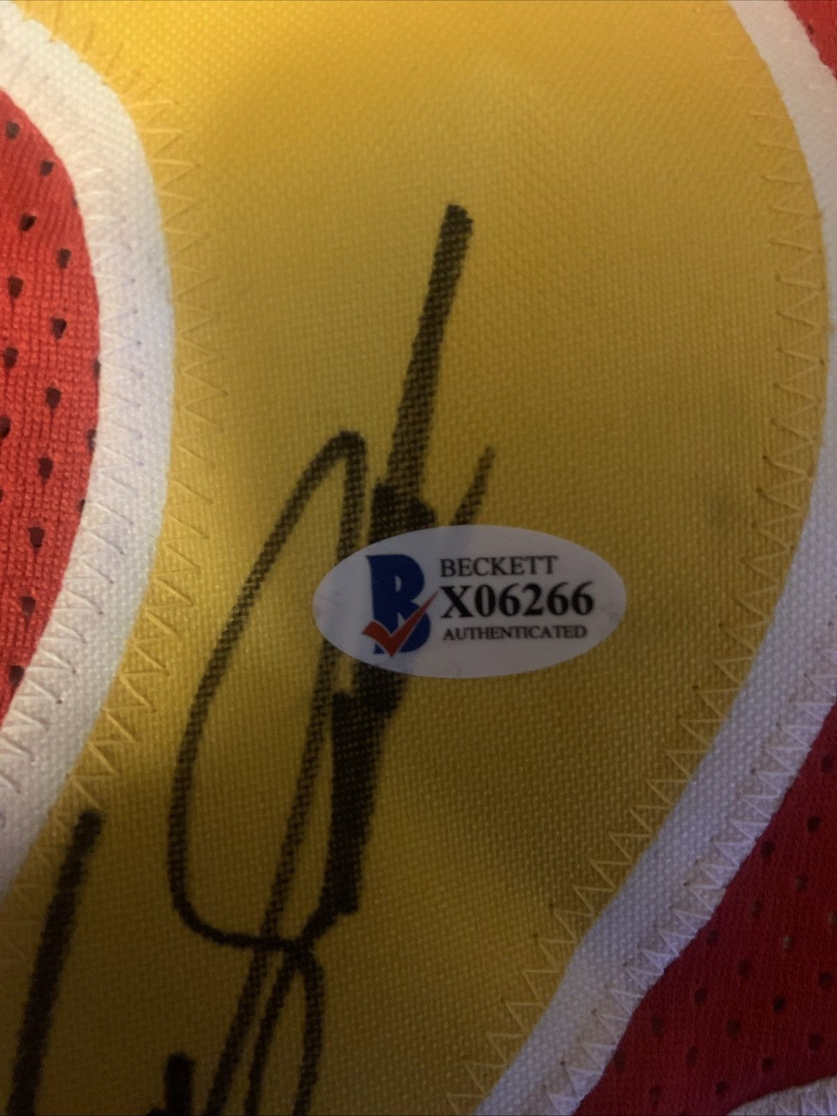 NBA Dominique Wilkins Signed Jersey Atlanta Hawks Collectible Size US XL / EU 56 / 4 - 3 Thumbnail