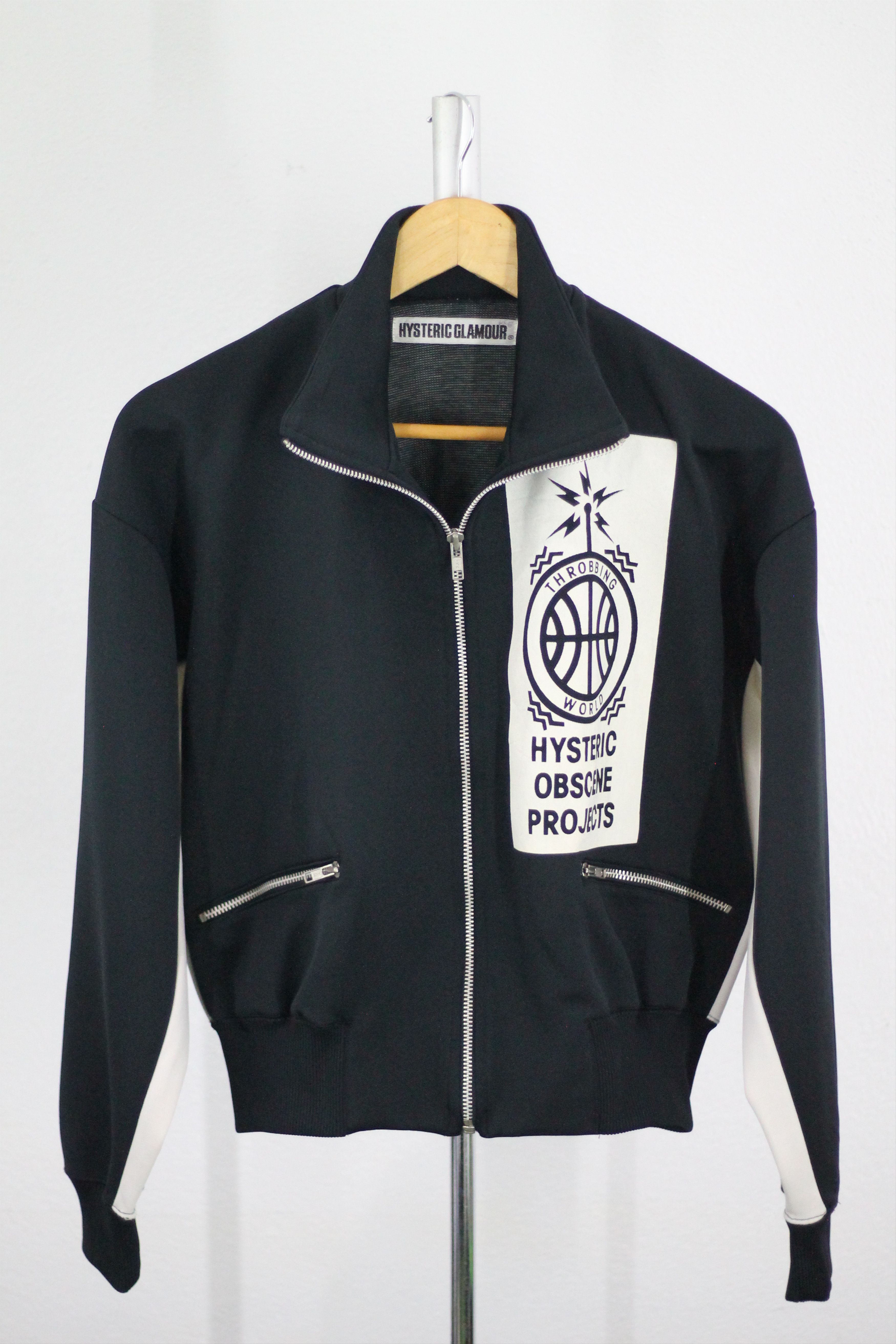 Hysteric Glamour × Japanese Brand × Vintage Vintage HYSTERIC GLAMOUR Obscene Projects Jacket. Size US S / EU 44-46 / 1 - 2 Thumbnail