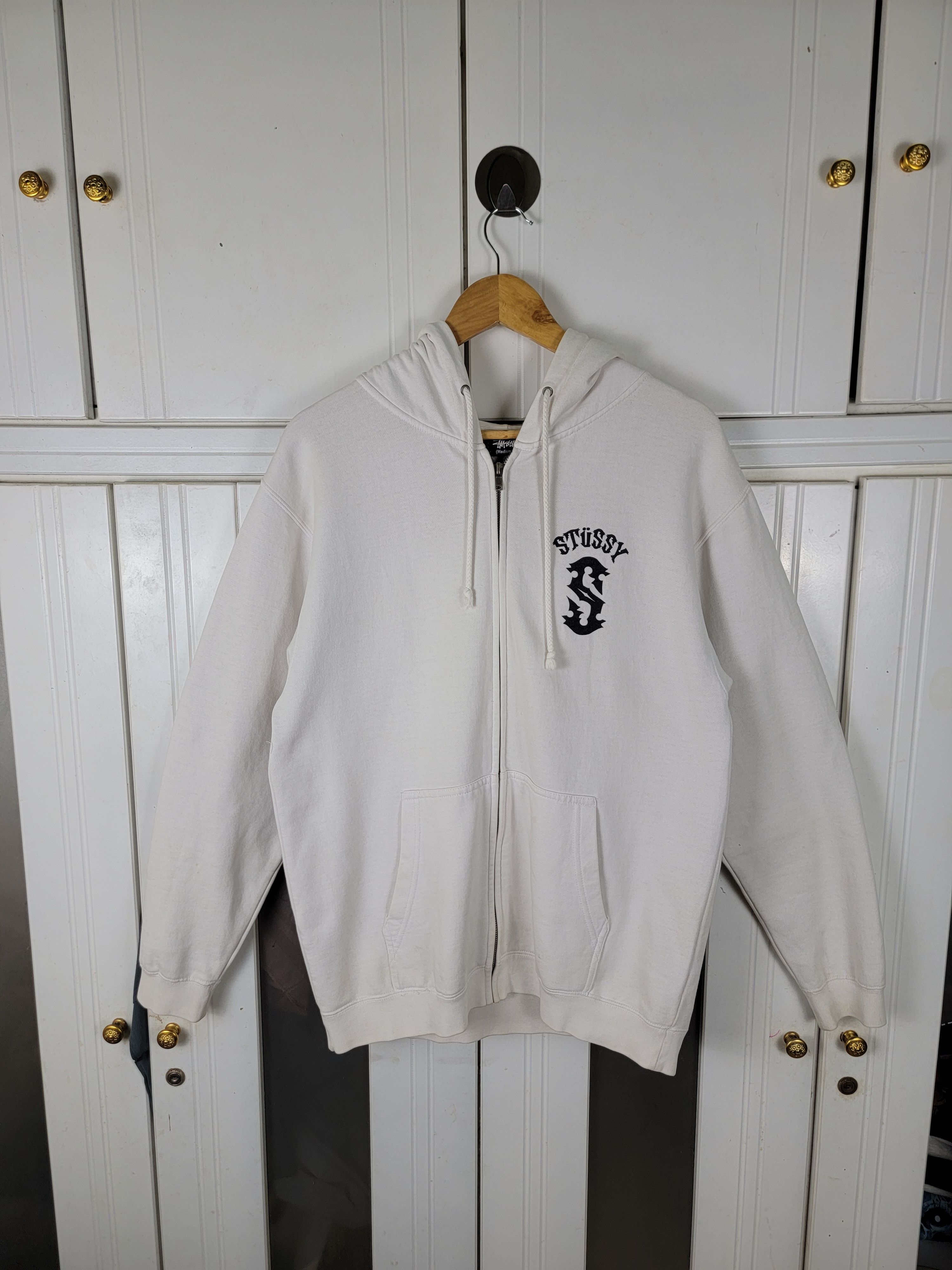 Stussy × Vintage Vintage Stussy WorldWide Hoodie Size US M / EU 48-50 / 2 - 4 Thumbnail