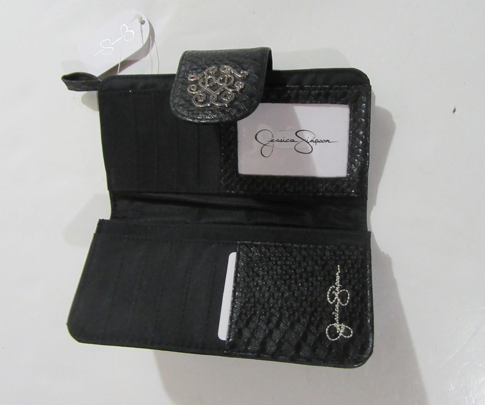 Other Jessica Simpson Jean Trifold Wallet Black Size ONE SIZE - 3 Thumbnail