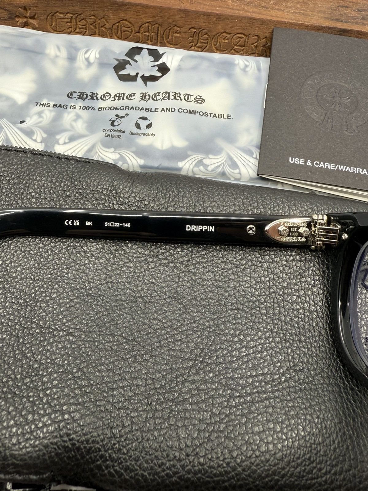 Chrome Hearts Chrome Hearts Drippin Glasses Size ONE SIZE - 6 Thumbnail