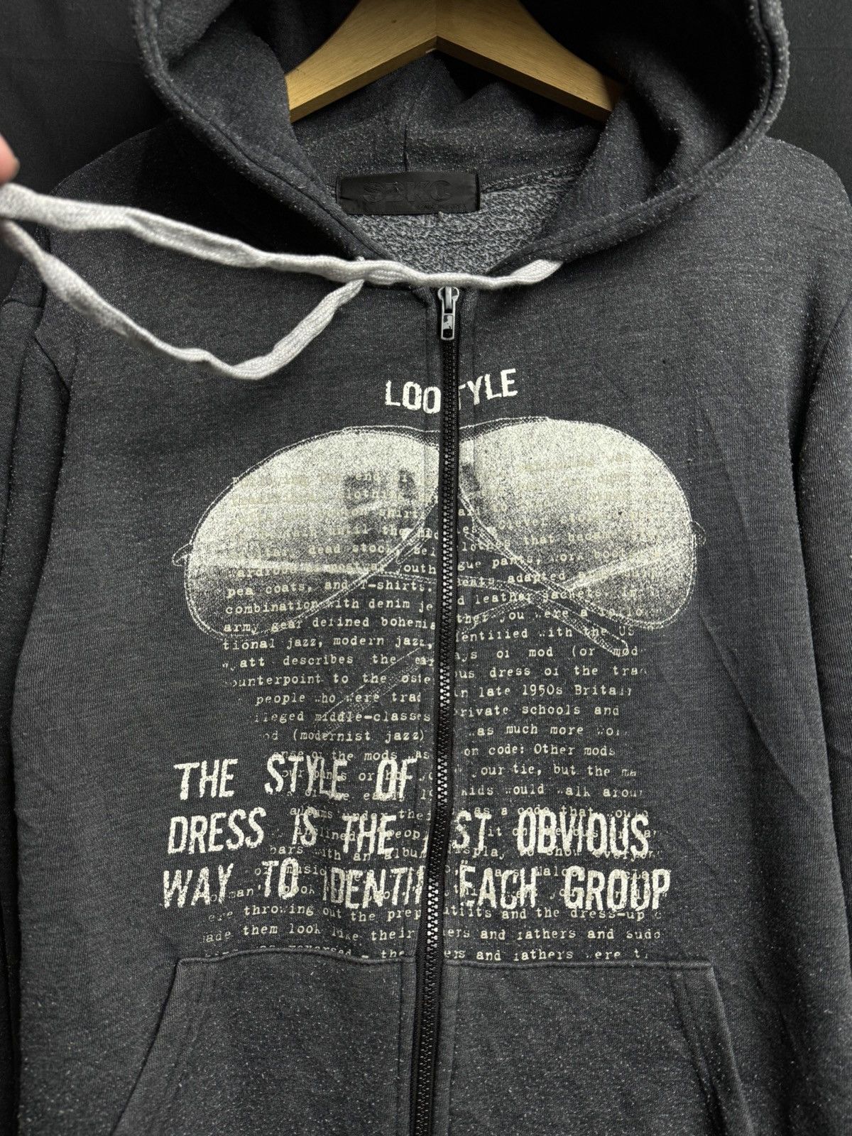 If Six Was Nine × Japanese Brand × Le Grande Bleu (L.G.B.) SDKC Japanese Style Lgb poem hoodie Size US M / EU 48-50 / 2 - 4 Thumbnail