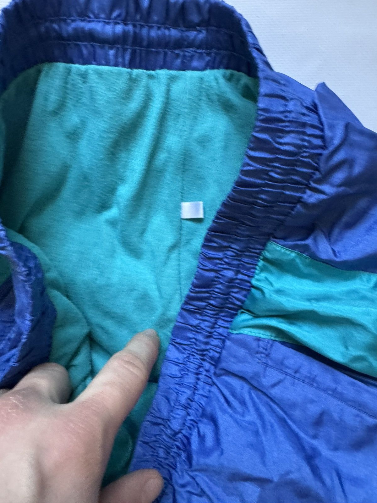 Adidas Vintage 90s Adidas Nylon Tracksuit Blue Teal Y2K Size US XL / EU 56 / 4 - 11 Thumbnail