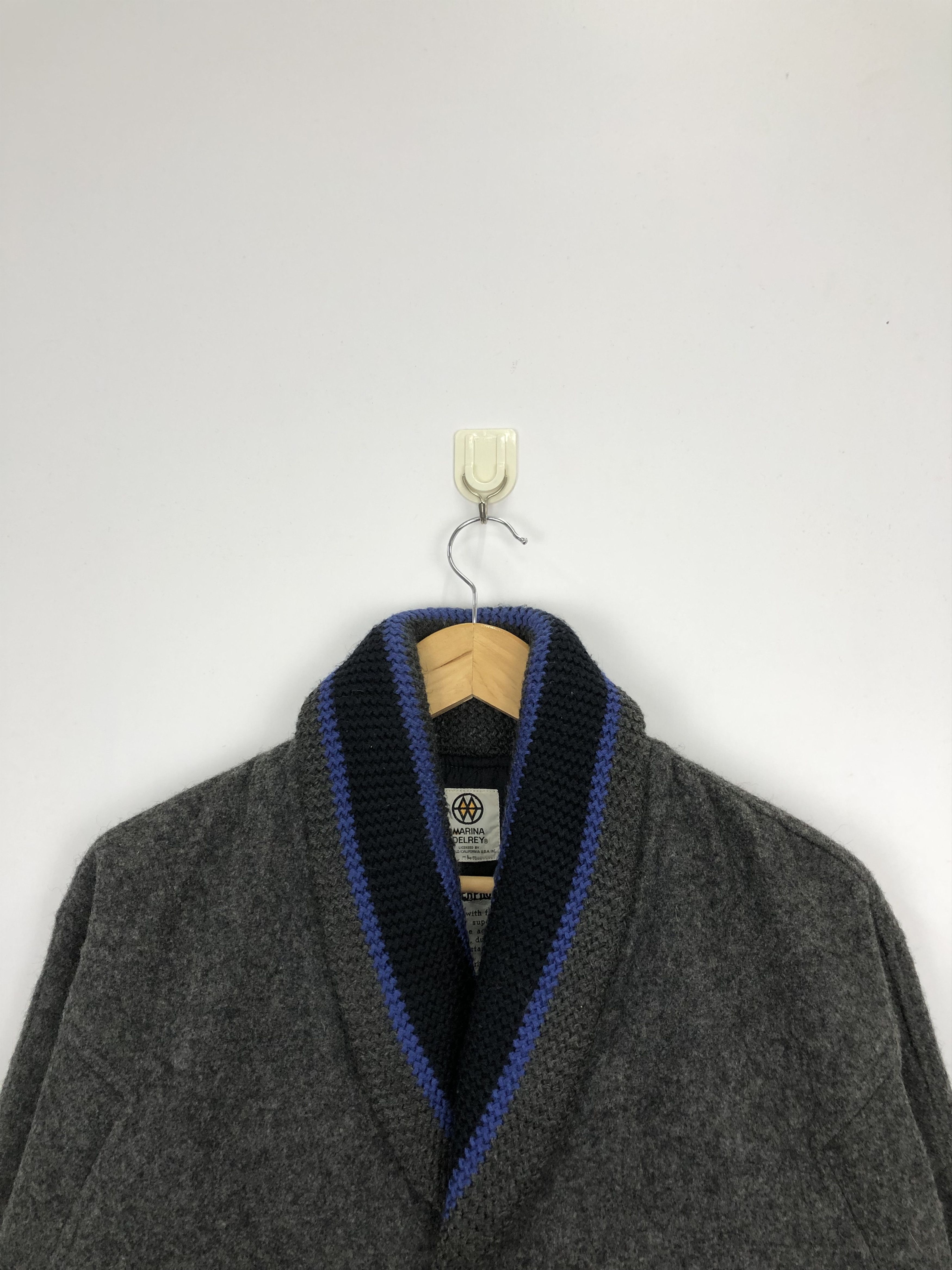 Vintage Vintage 90s Marina Delrey Waterproof Varsity Jacket V0362 Size US M / EU 48-50 / 2 - 2 Thumbnail