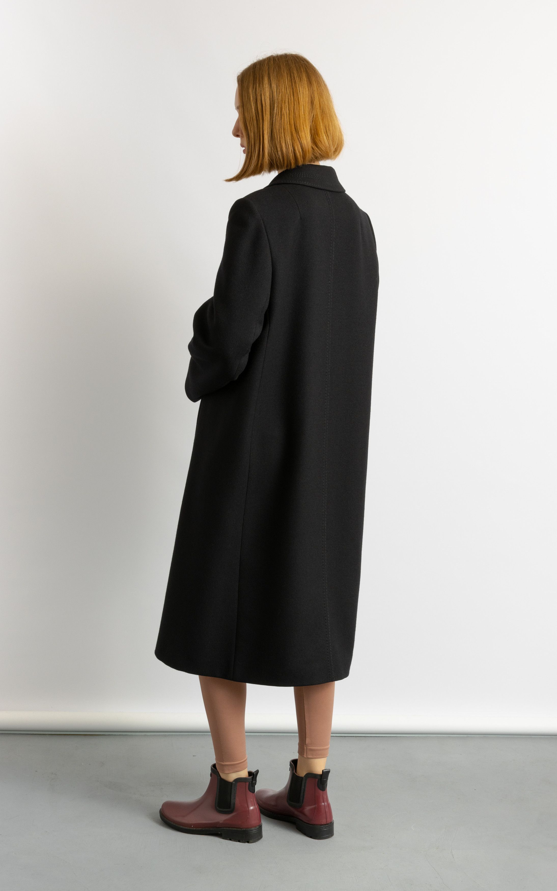 Vintage Women Vintage 80s coat long wool outerwear winter coat 5357 Size M / US 6-8 / IT 42-44 - 5 Thumbnail