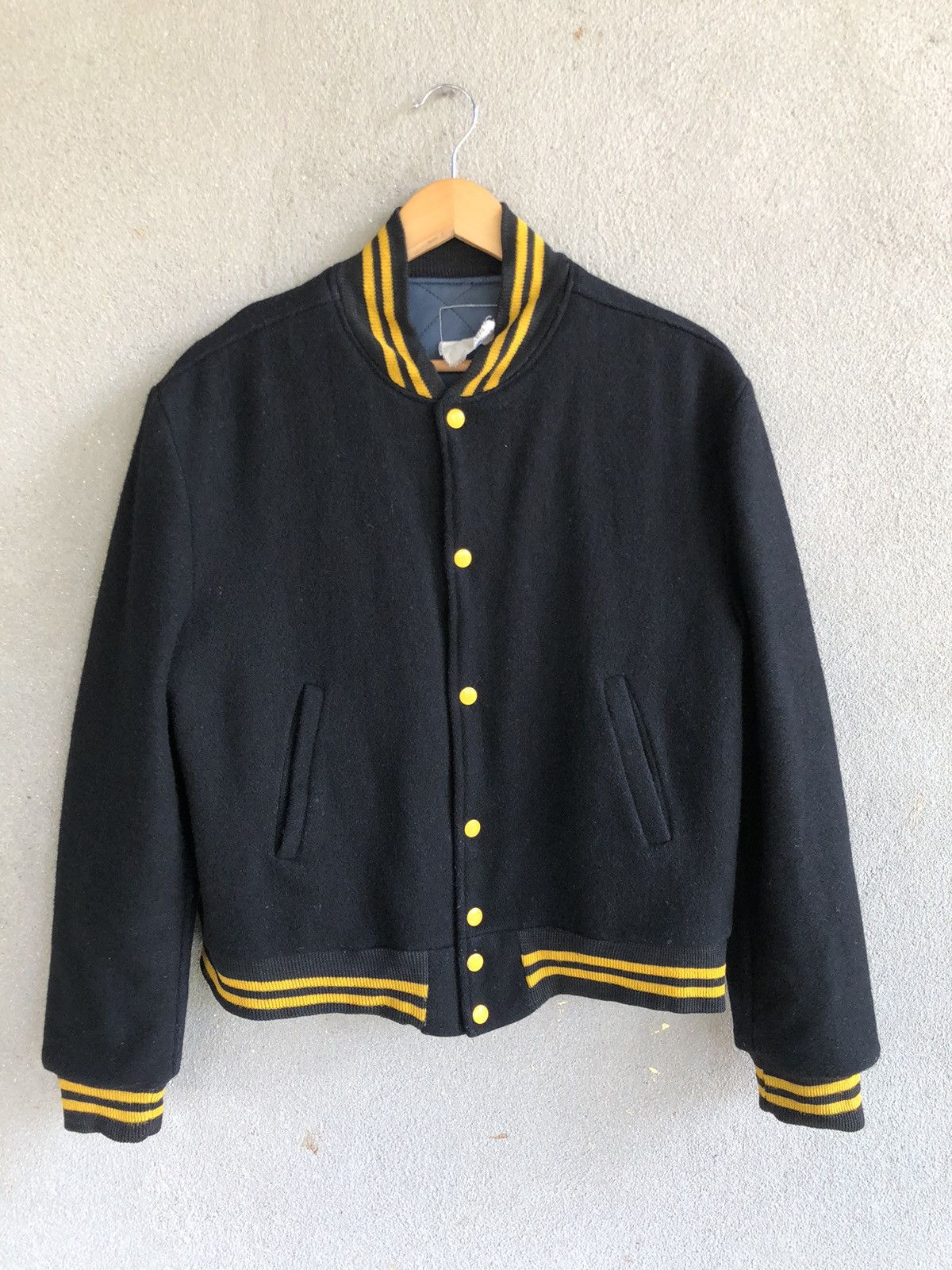 Vintage Vintage 80s Pyramid wool varsity jacket Size US S / EU 44-46 / 1 - 2 Thumbnail