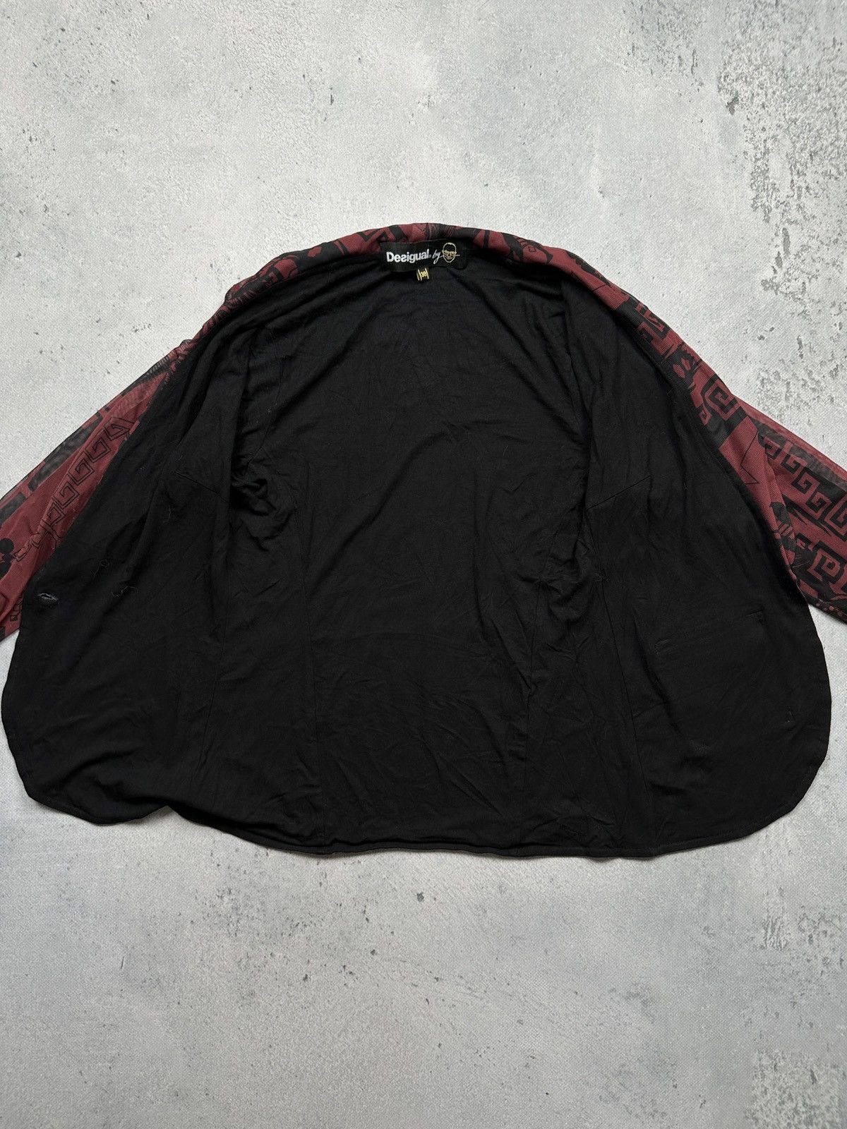 If Six Was Nine Desigual by Christian Lacroix mesh Merilyn Monroe Blazer 00s Size S / US 4 / IT 40 - 7 Thumbnail