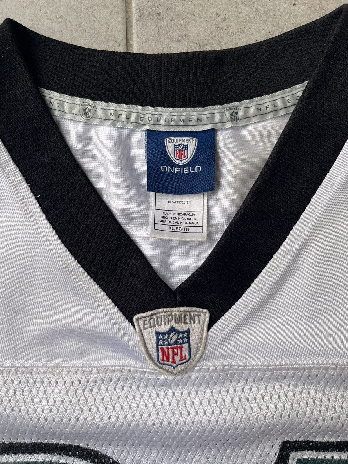 NFL × Vintage Asomugha #24 Philadelphia Eagles Stitched Jersey Size US XL / EU 56 / 4 - 7 Thumbnail