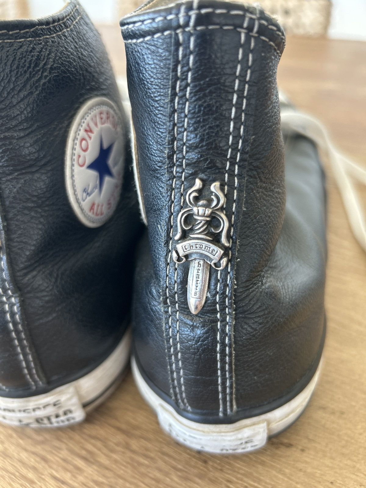 CHROME HEARTS CROSS PATCH .925 SILVER CONVERSE
