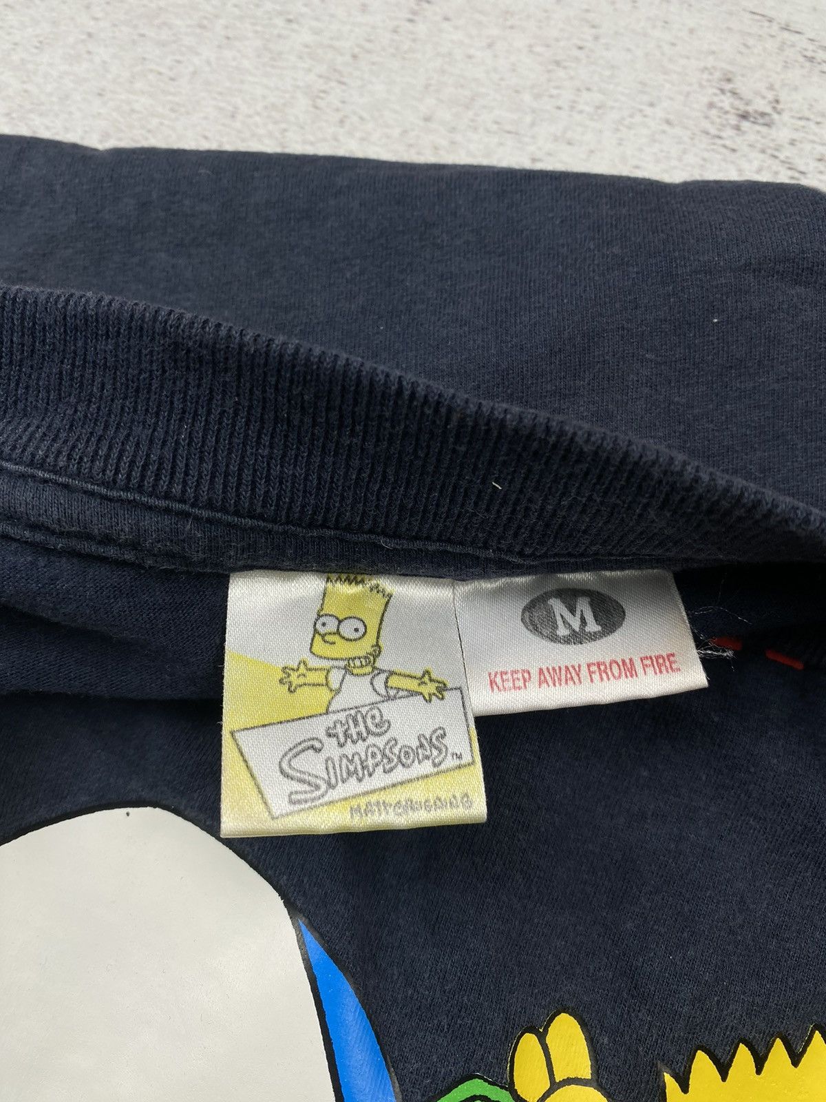 The Simpsons Vintage The Simpson Homer Mmm Floor Pie Rare Merch T Shirt Size US M / EU 48-50 / 2 - 5 Thumbnail