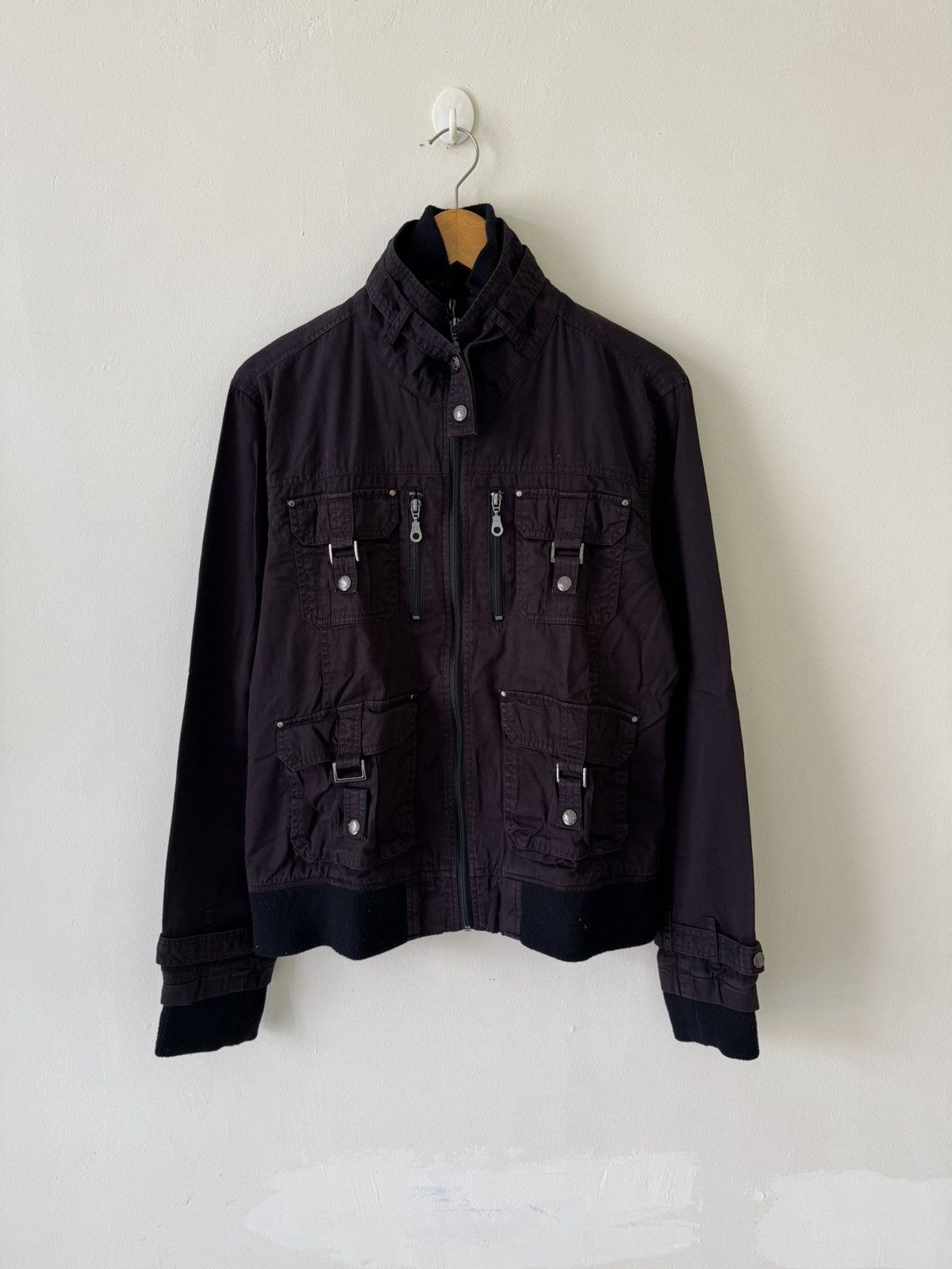 Japanese Brand Y2K MILITARY-STYLE BLOUSUN JACKET MULTIPLE UTILITY POCKETS Size US M / EU 48-50 / 2 - 1 Thumbnail
