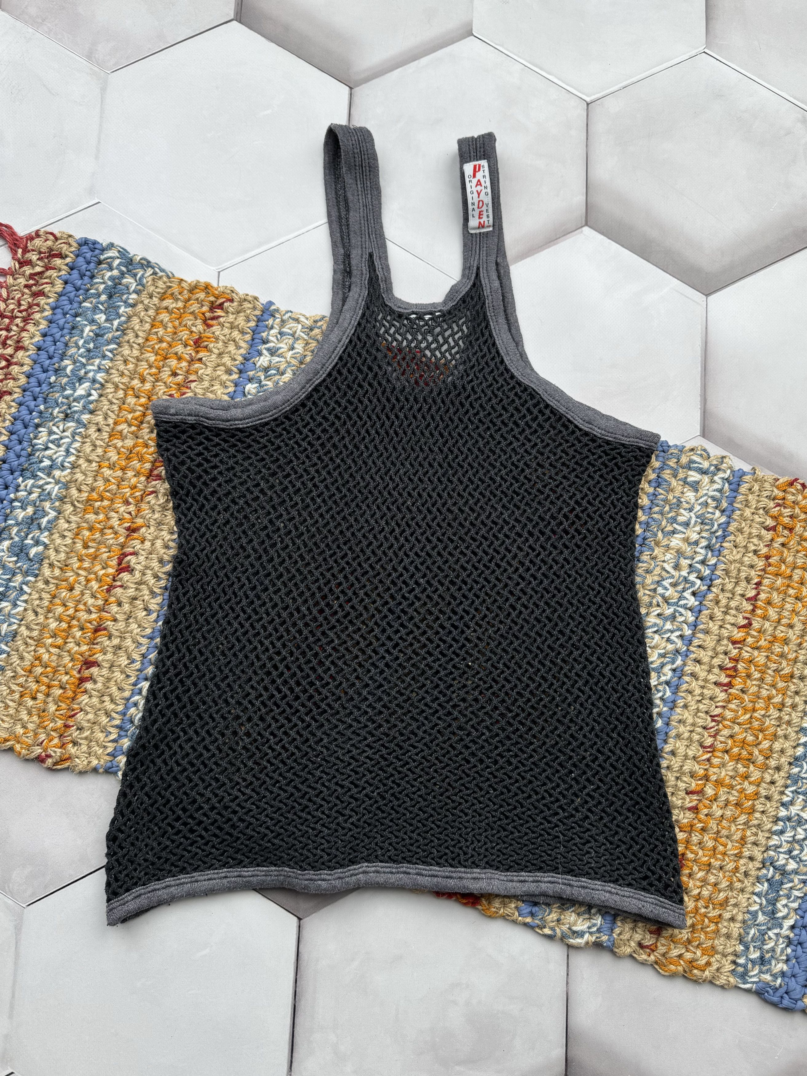 Vintage Vintage Mesh Tank Top (E4) Size M / US 6-8 / IT 42-44 - 3 Thumbnail