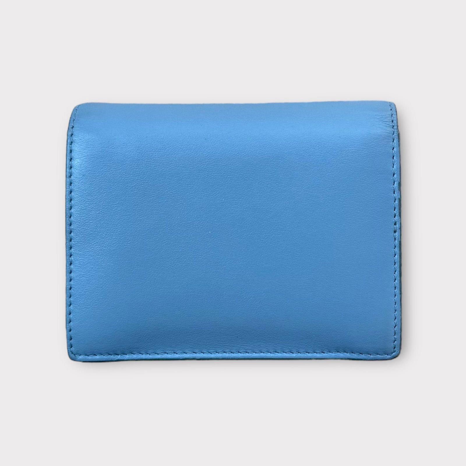 Miu Miu miu miu blue bow wallet Size ONE SIZE - 4 Thumbnail