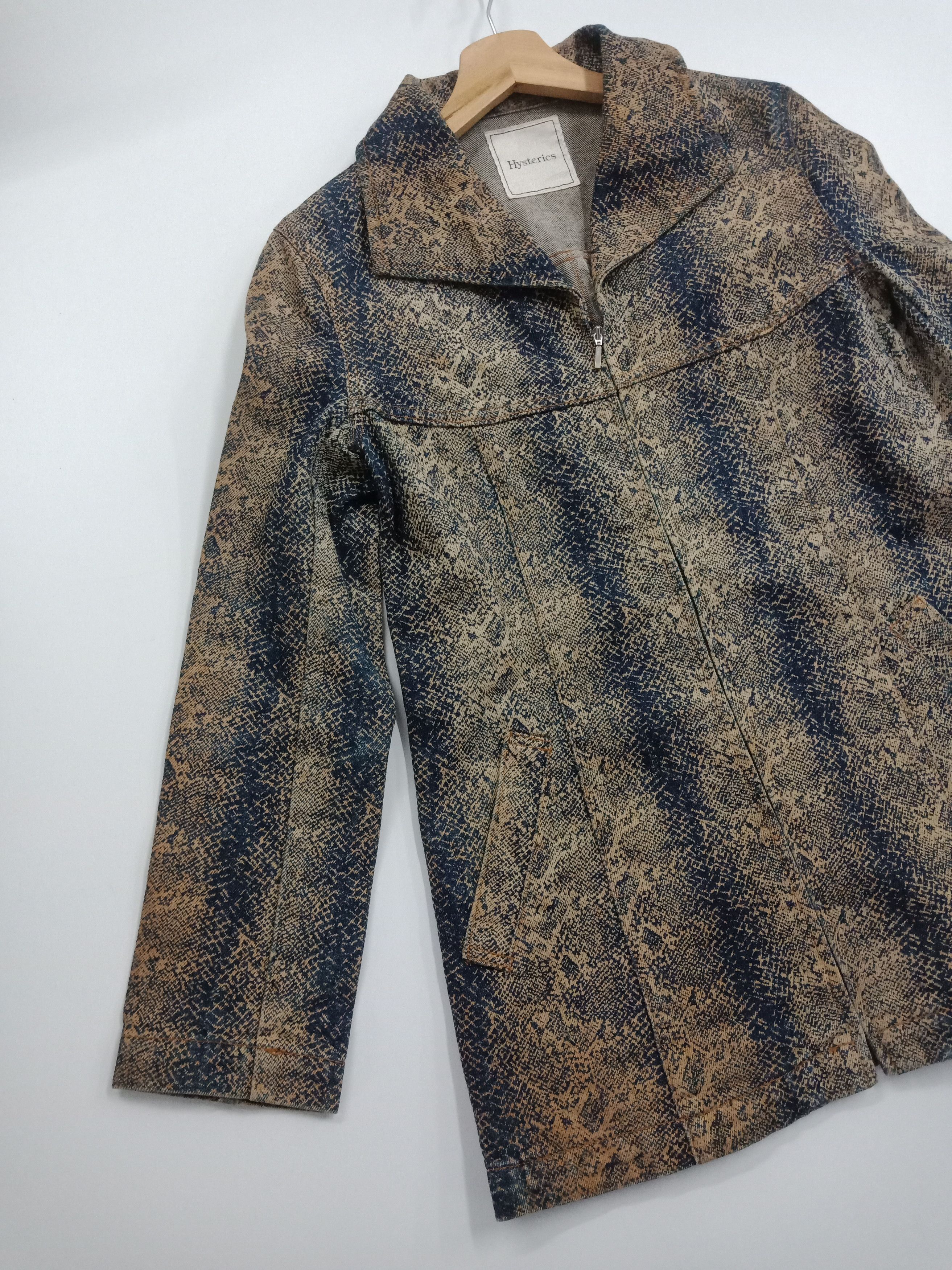 Hysteric Glamour Hysteric Glamour Phyton Snake Skin #E Size US S / EU 44-46 / 1 - 4 Thumbnail