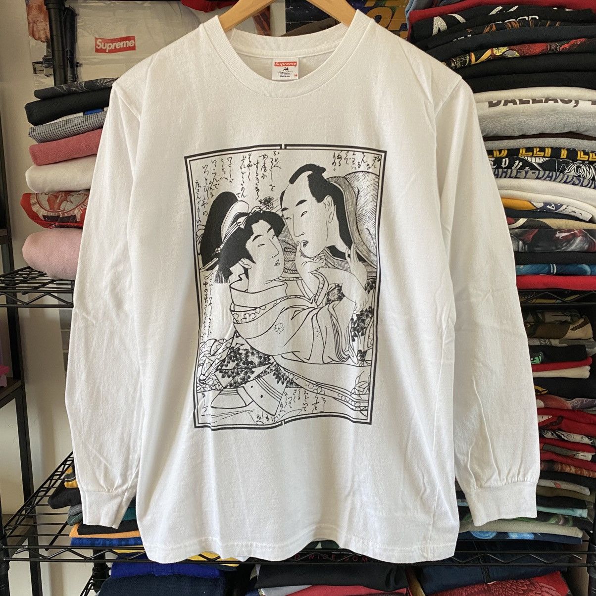 Supreme Supreme Sasquatchfabrix Shunga T-Shirt Long Sleeve 2016 Size US M / EU 48-50 / 2 - 1 Thumbnail