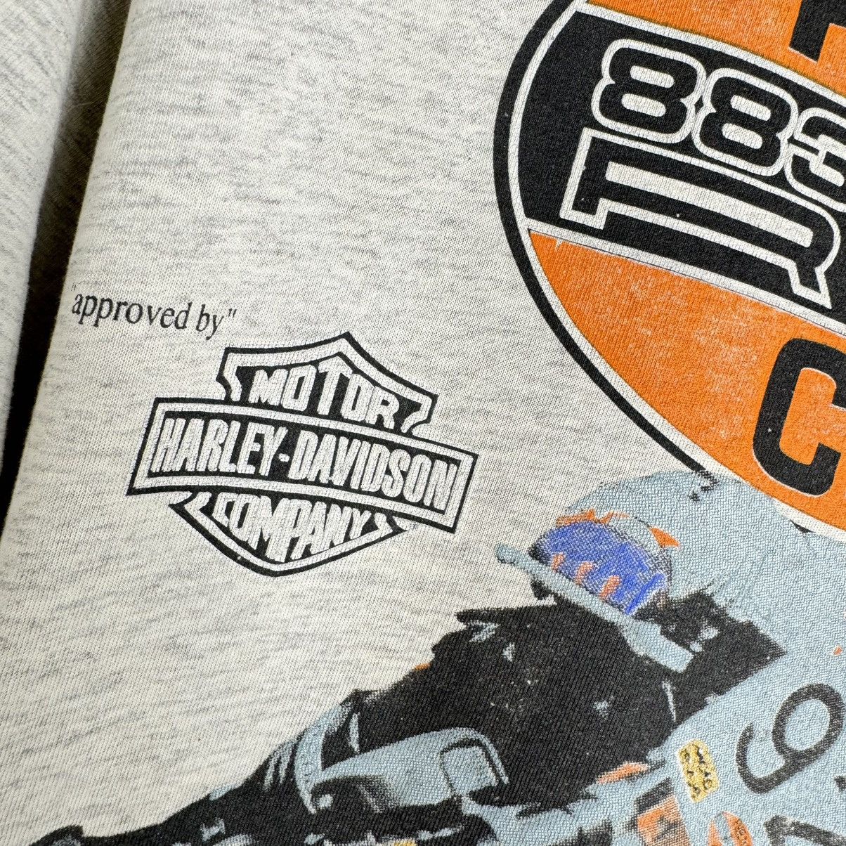 Harley Davidson Vintage 90s Harley Davidson French Cup 883R T Shirt Size US XL / EU 56 / 4 - 5 Thumbnail