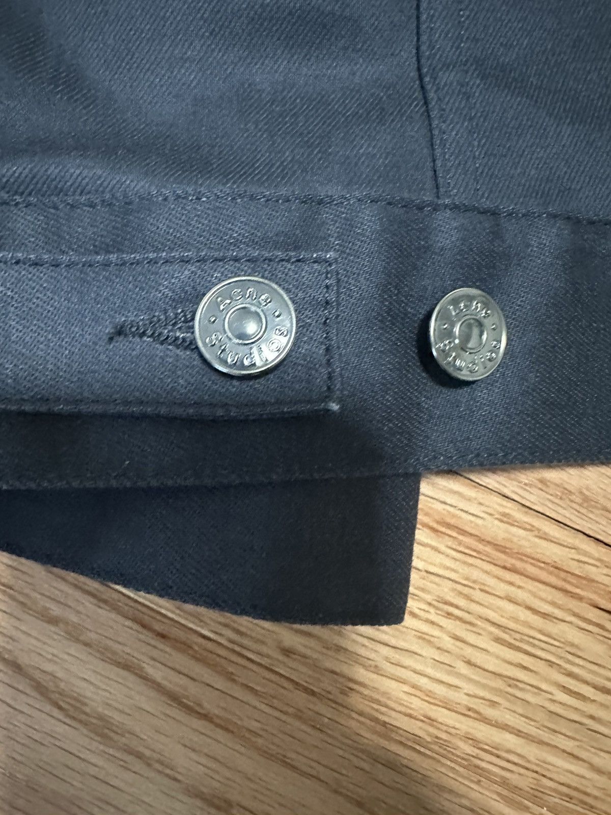 Acne Studios ANCE STUDIOS NAVY DENIM JACKET Size US S / EU 44-46 / 1 - 5 Thumbnail