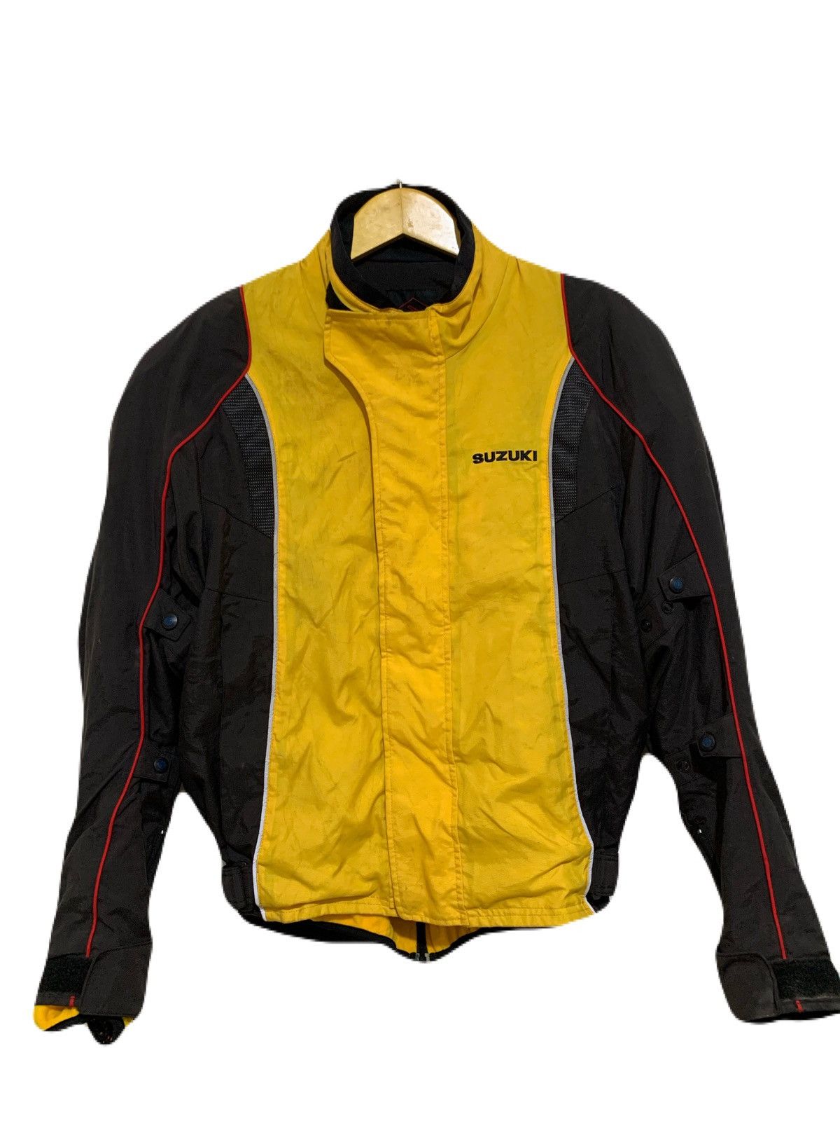 Other Suzuki Jacket Protector Motor Vintage Jacket Size US M / EU 48-50 / 2 - 2 Thumbnail
