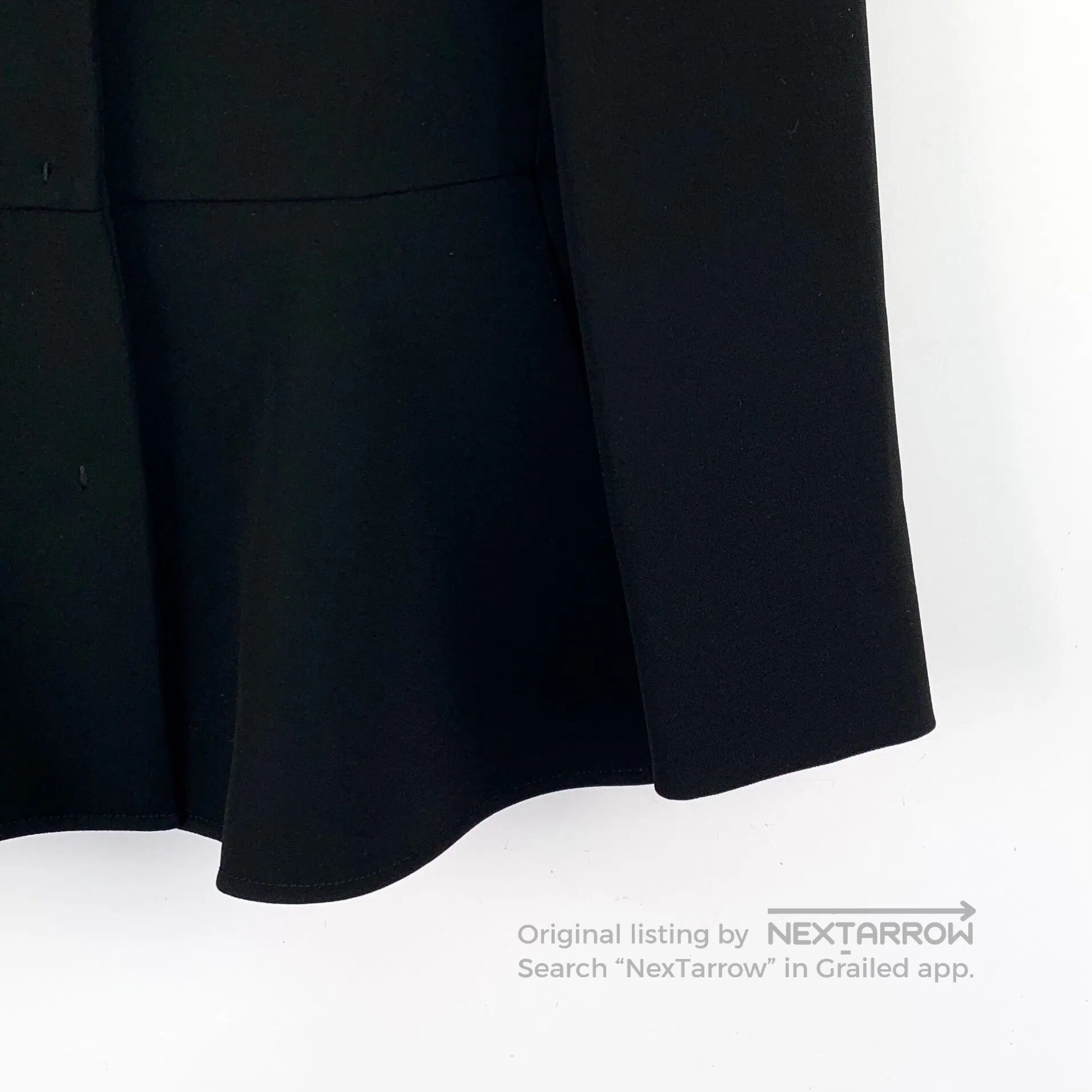 Miu Miu Miu Miu Black beaded sequin collar long-sleeve jacket| Size XS / US 0-2 / IT 36-38 - 4 Thumbnail