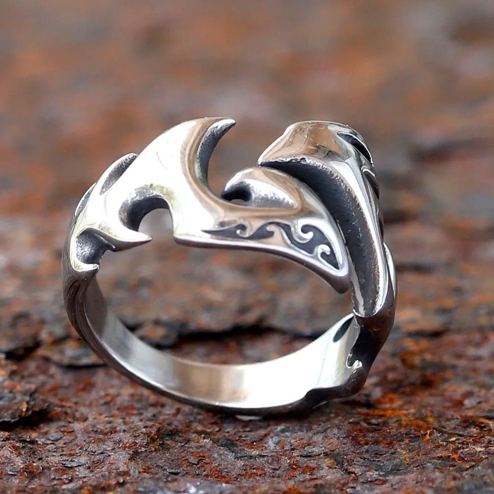 Jewelry Flame Ring Streetwear Jewelry Fashion Gift Size ONE SIZE - 6 Thumbnail