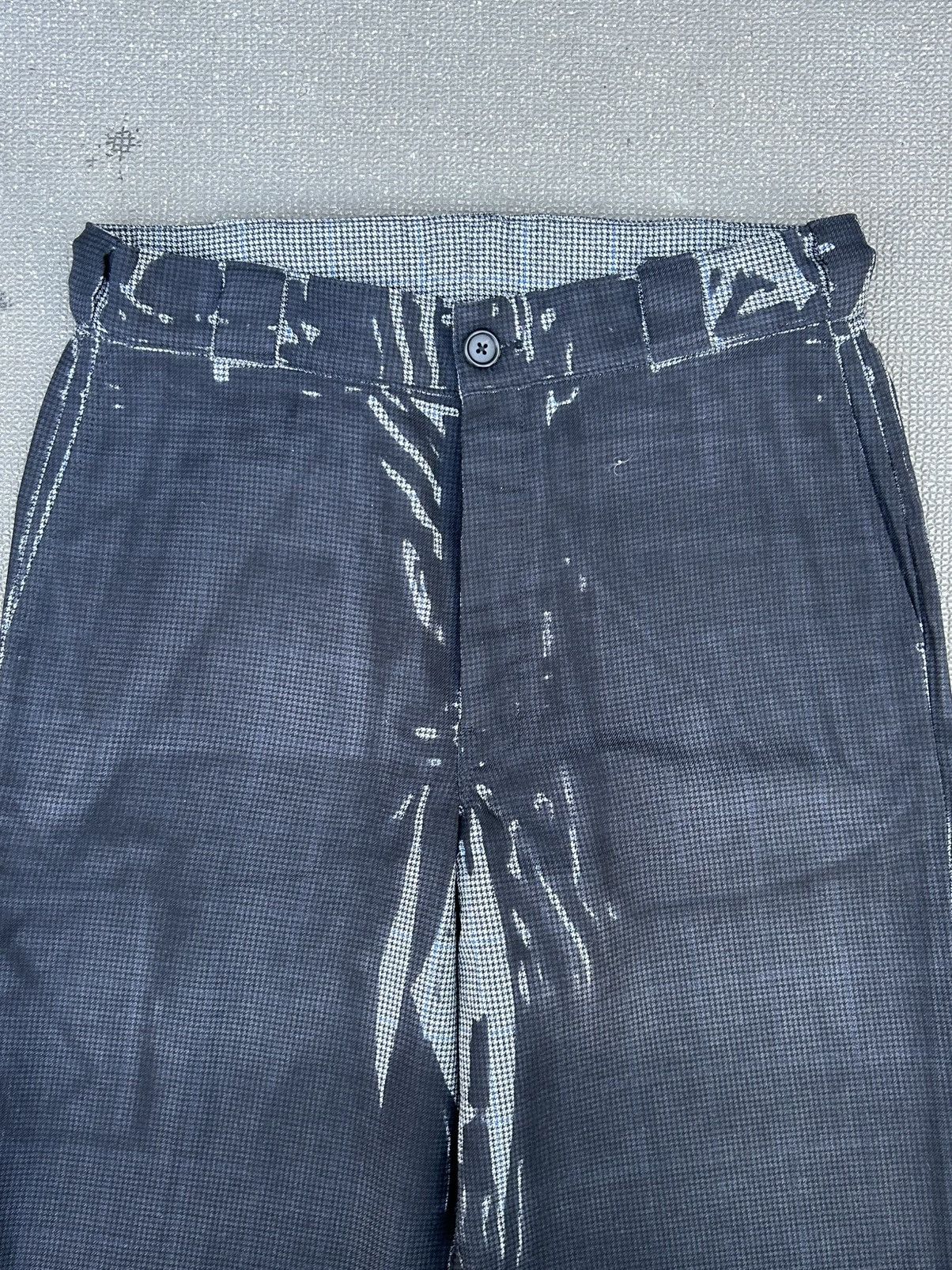 Prada Prada AW14 painted houndstooth kiko wool trousers Size US 31 - 2 Thumbnail