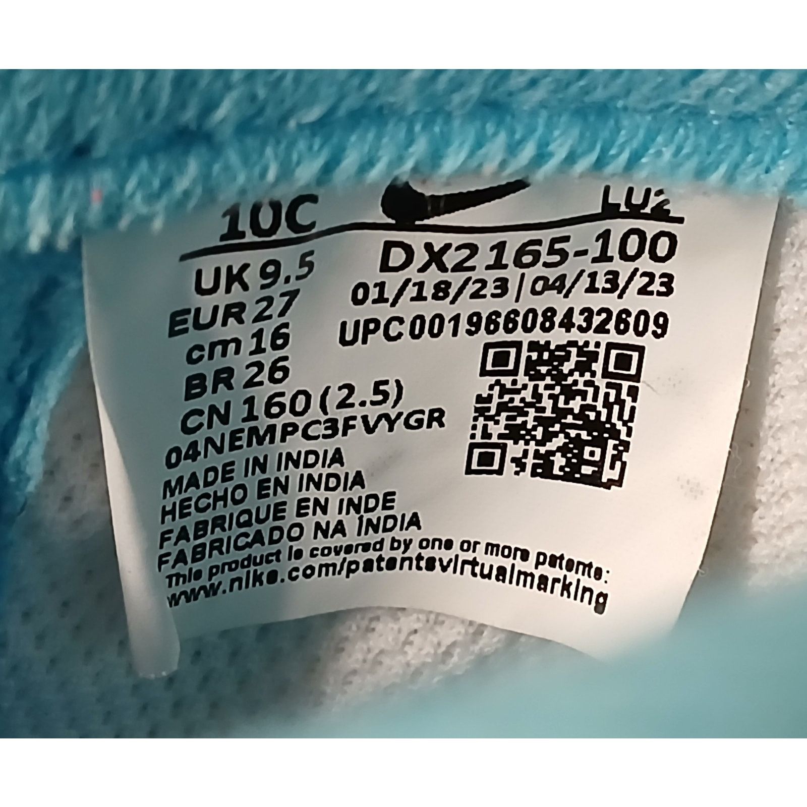 Nike Nike Air Force 1 LV8 (10C) Multicolor DX2165-100 Youth Shoes Size US 10 / EU 43 - 8 Thumbnail