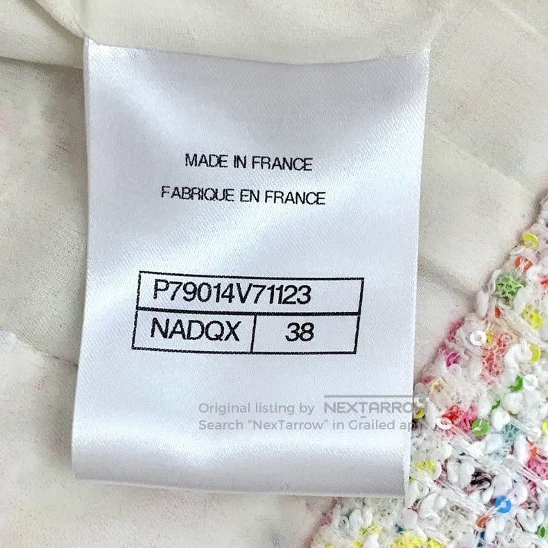 Chanel Chanel 25P light pink V-neck single-breasted long-sleeved Size XS / US 0-2 / IT 36-38 - 7 Thumbnail