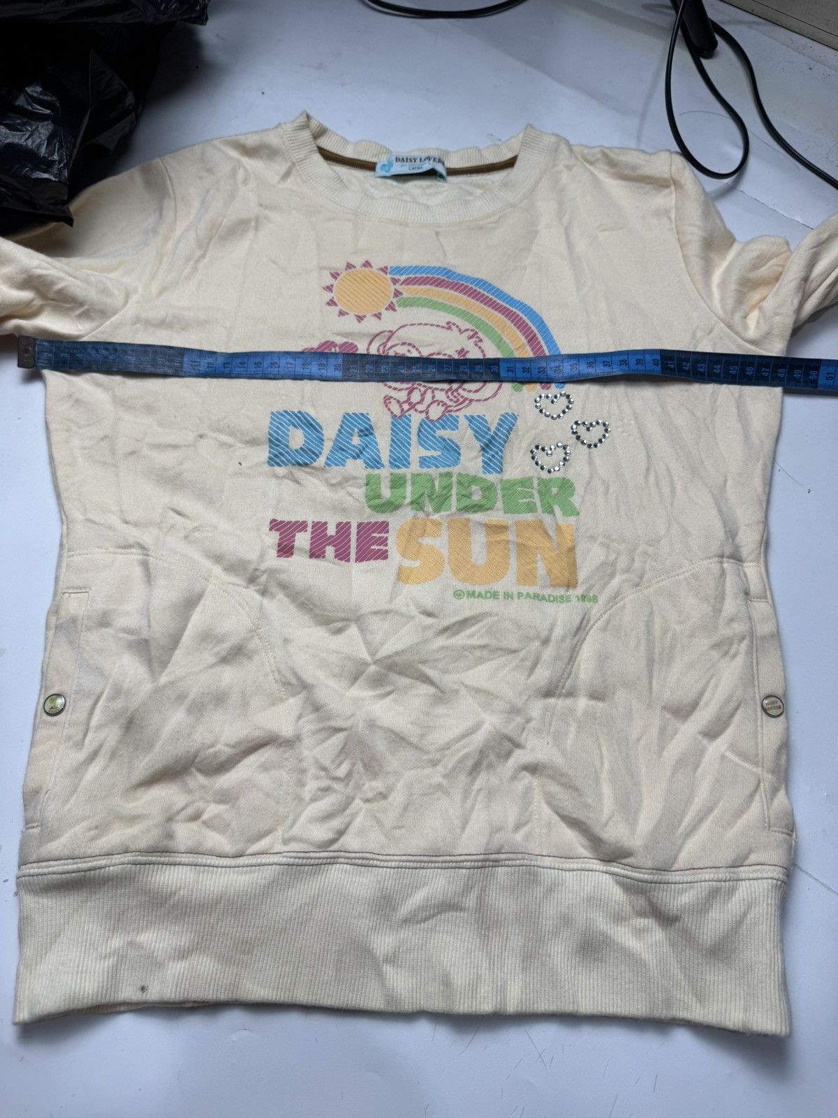 Angel Blue 2000s Daisy Lovers Angel Blue Sweatshirt Japan Styled Size US M / EU 48-50 / 2 - 10 Thumbnail