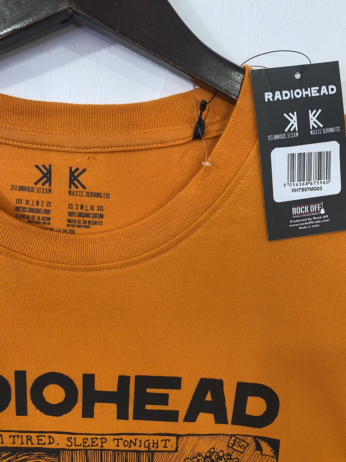 Band Tees 💥RADIOHEAD art rock band thom yorke waste tee shirt Size US L / EU 52-54 / 3 - 3 Thumbnail