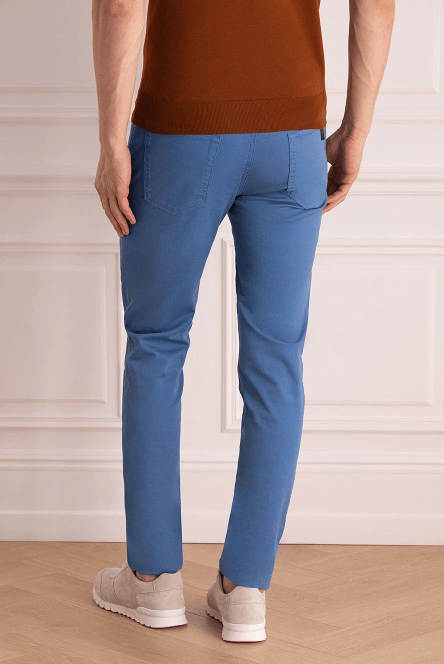 Dolce & Gabbana o1y0125 5-Pocket Pant in Blue Size US 28 / EU 44 - 4 Thumbnail