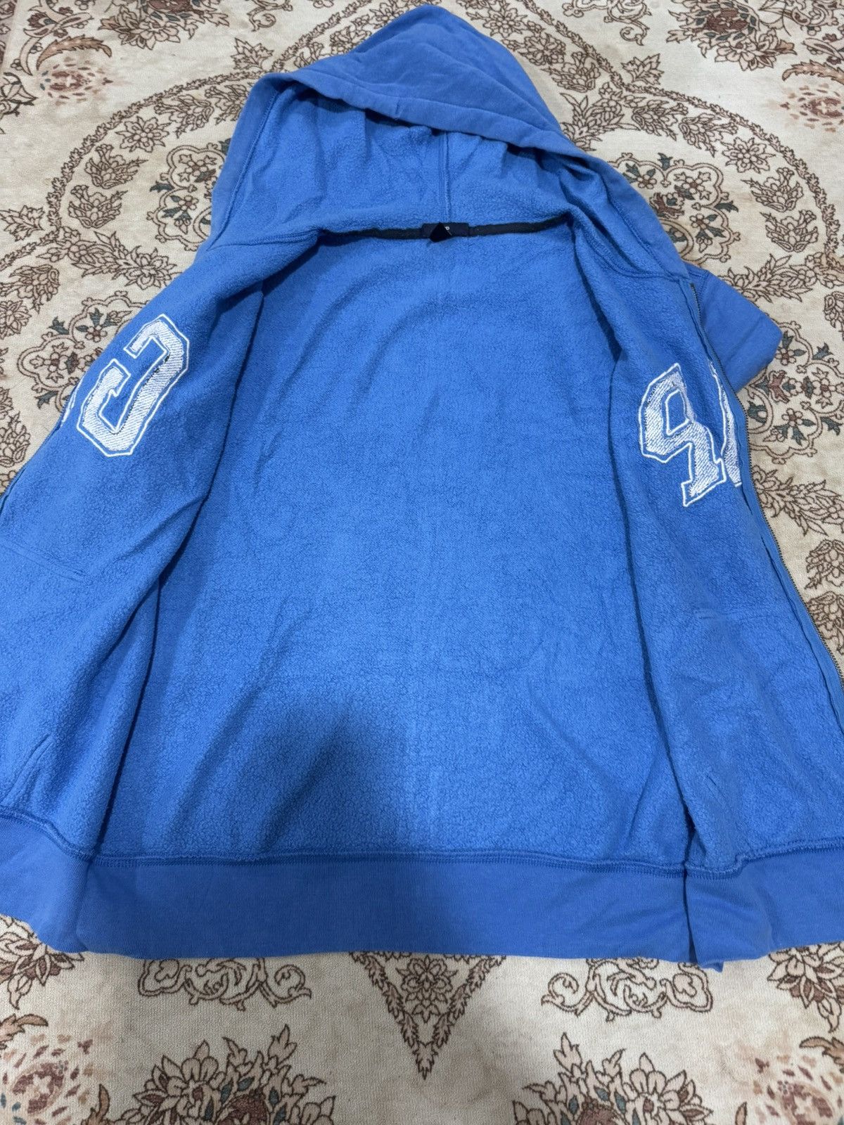Gap × Vintage Vintage GAP Spellout Zipper Hoodie Size US M / EU 48-50 / 2 - 5 Thumbnail