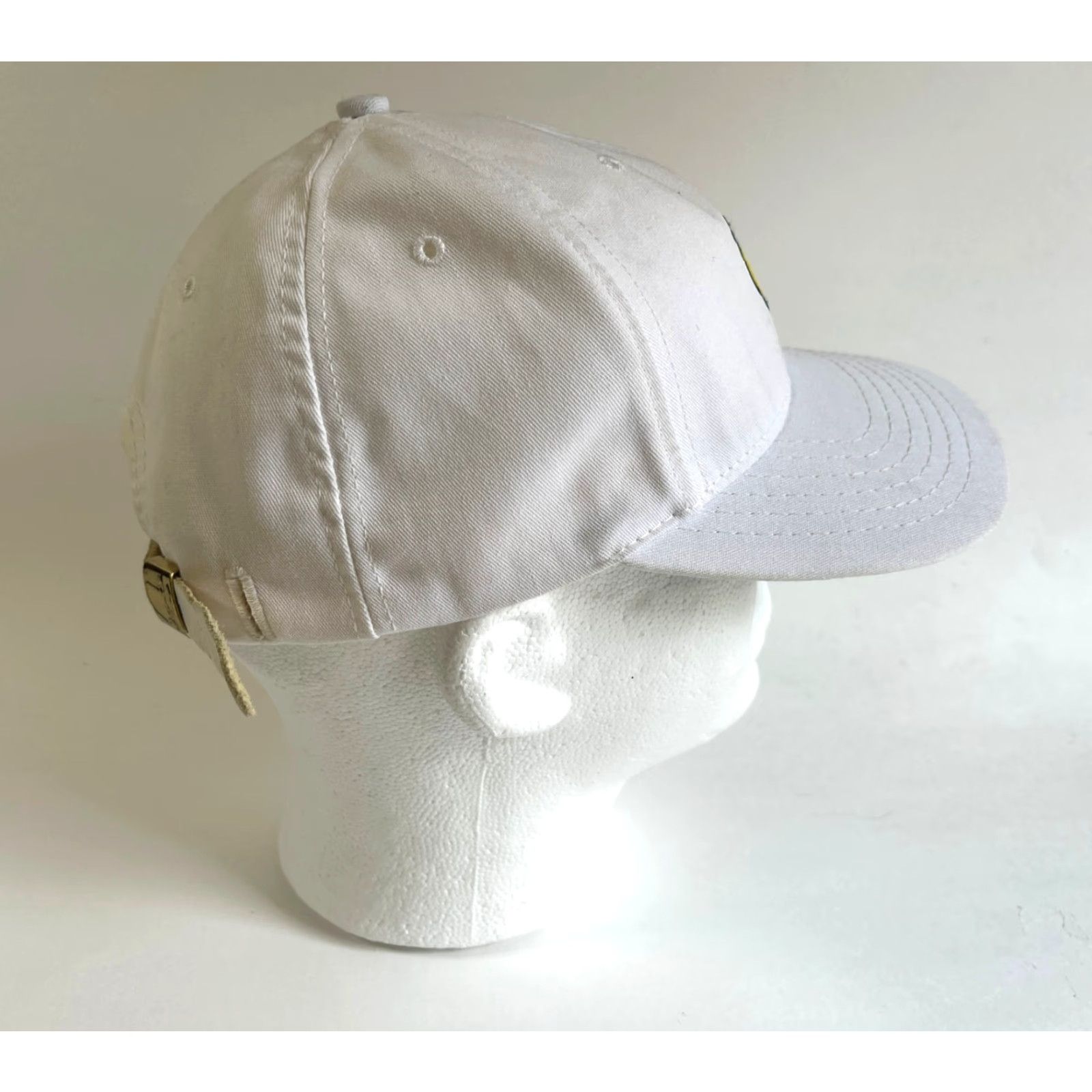 American Needle VINTAGE American Needle Masters Golf Hat - Strapback, White, One Size, Adjustable, Cotton Canvas, Mens, 90s, NOS, Made in USA Size ONE SIZE - 6 Thumbnail