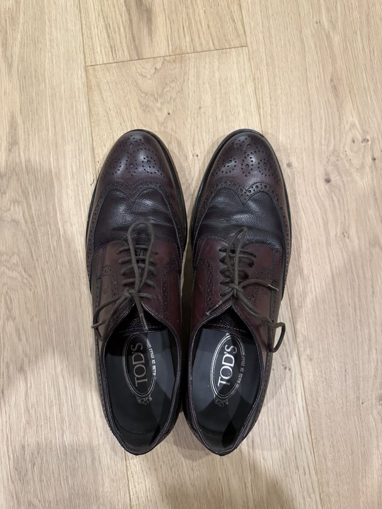 Tod's Two Tone Tod's Dress Shoes Size US 8.5 / EU 41-42 - 4 Thumbnail