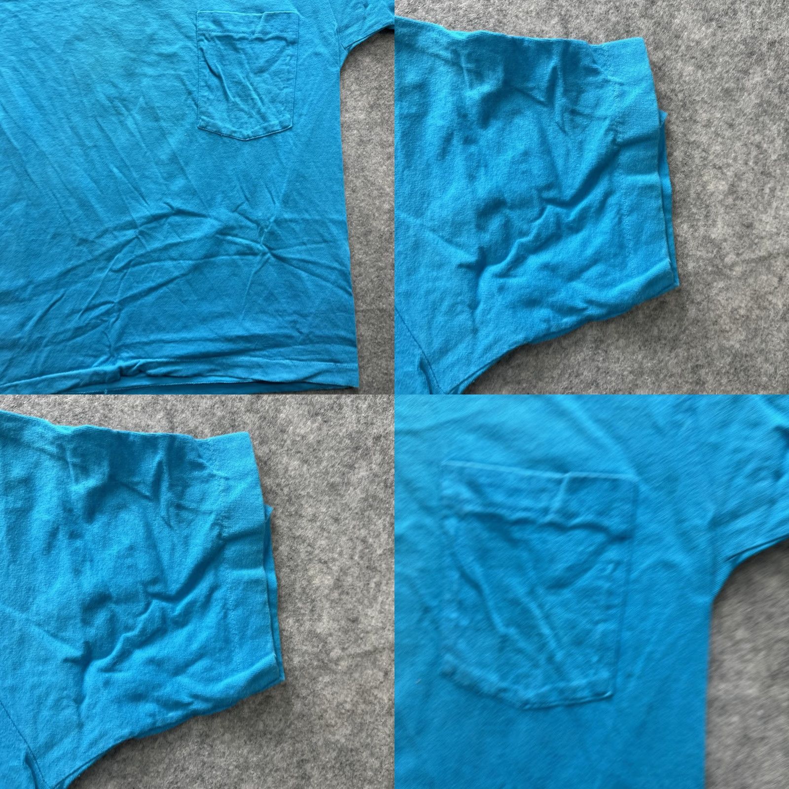 Vintage VINTAGE BVD Shirt Mens Medium Blue Pocket Tee Made In USA 100% Cotton 90s Size US M / EU 48-50 / 2 - 8 Thumbnail