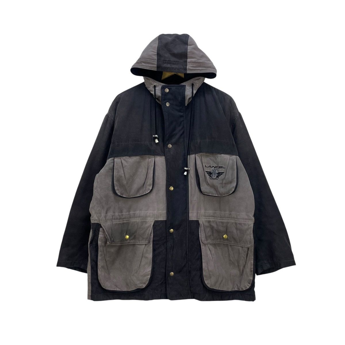 Japanese Brand × Lancel × Vintage 💥Vintage Lancel Hooded Jacket Size US M / EU 48-50 / 2 - 1 Thumbnail
