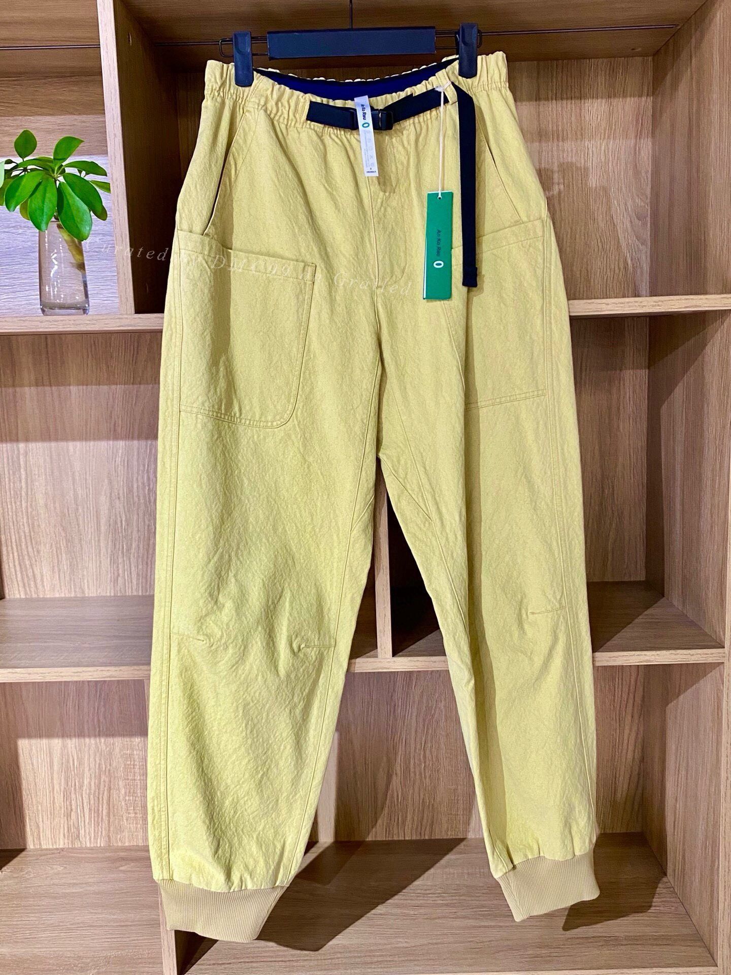 Other AnKoRau ZUCZUG Yellow Straight Cone Pants Size 26" / US 2 / IT 38 - 1 Thumbnail