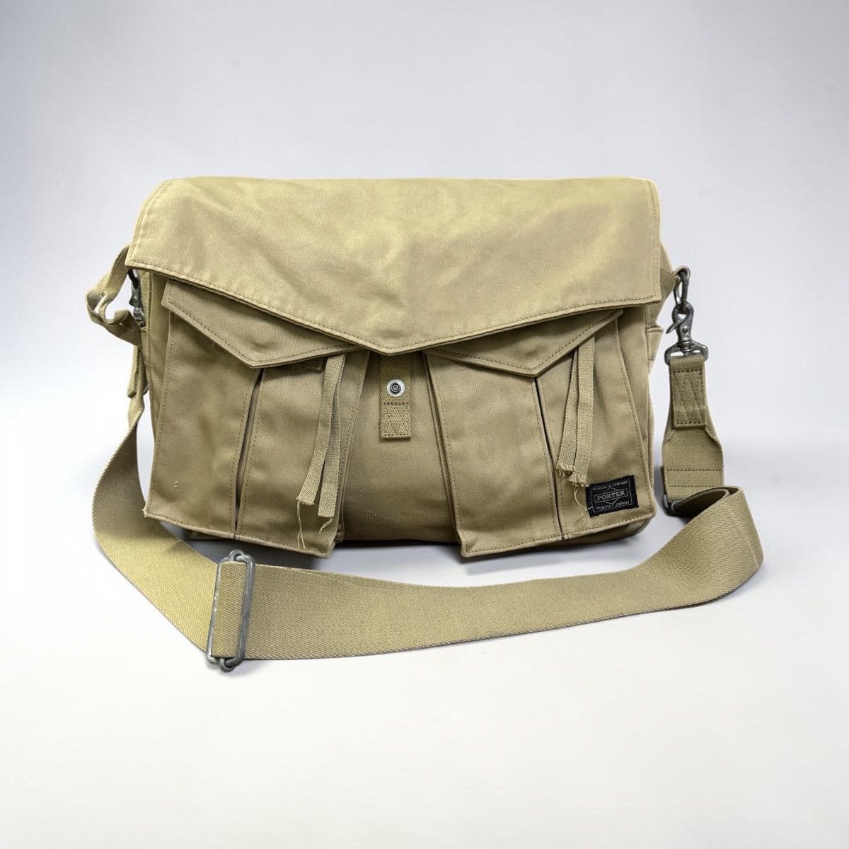 PORTER YOSHIDA CO. LOVE & PEACE SHOULDER BAG MADE IN JAPAN