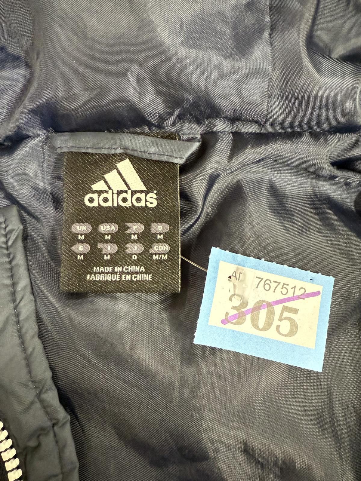 Adidas Adidas Puffer Jacket with Hood in Grey, Size M Size US M / EU 48-50 / 2 - 2 Thumbnail