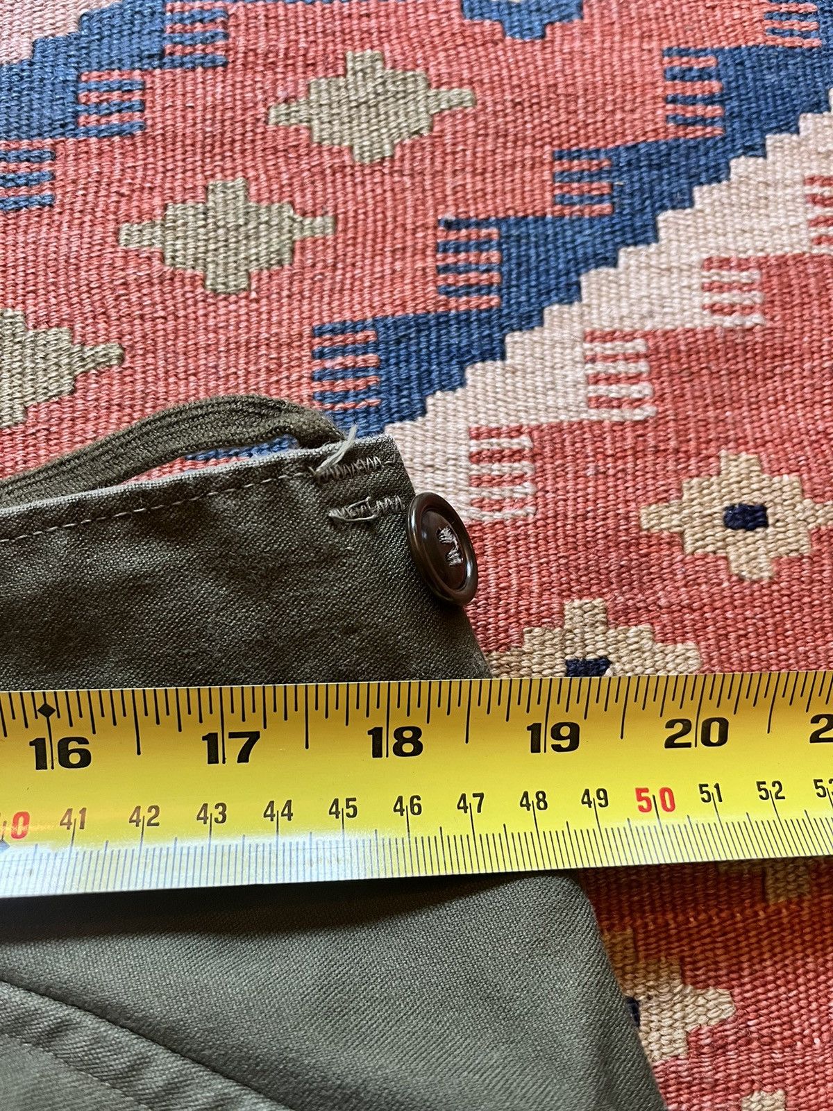 Japanese Brand Vintage bondage army cargo pants M-1951 RARE BAGGY Size US 37 - 14 Thumbnail