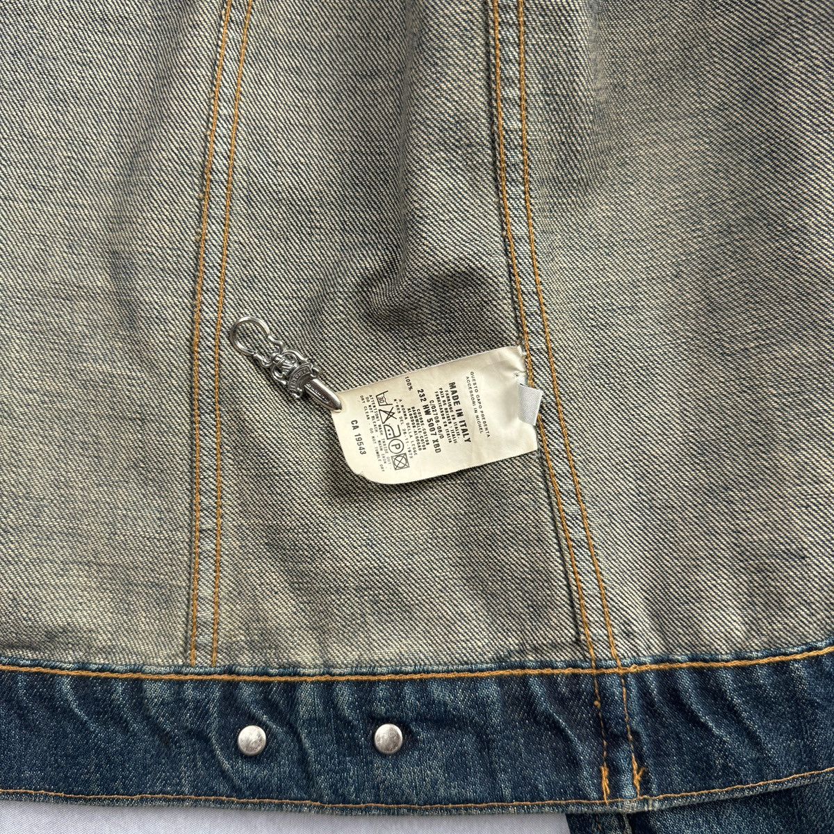 Helmut Lang SS03 Studded Denim Jacket Size US S / EU 44-46 / 1 - 8 Thumbnail