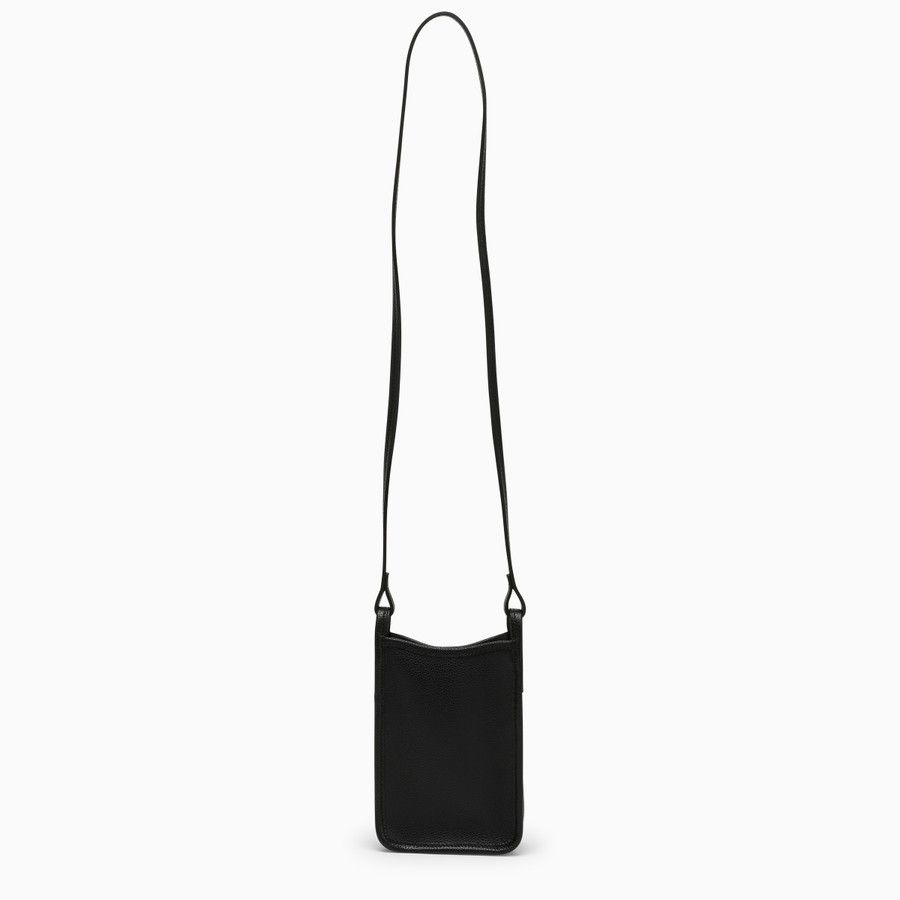 Longchamp o1d2blof0824 Size: OS / Le Foulonne Phone Holder in Black Size ONE SIZE - 2 Thumbnail